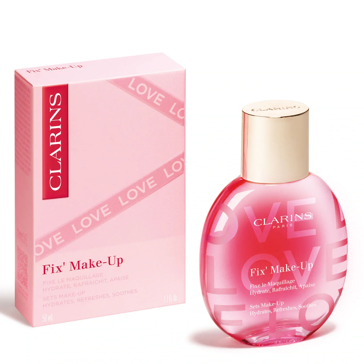 clarins love theme fix make-up - makyaj sabi̇tleyi̇ci̇