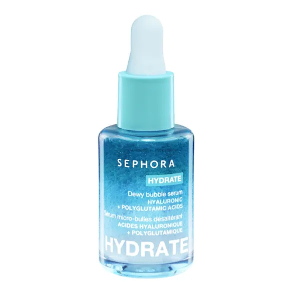 hydrate - hyaluronik + poliglutamik asit i̇çeren nemlendirici dewy bubble serum