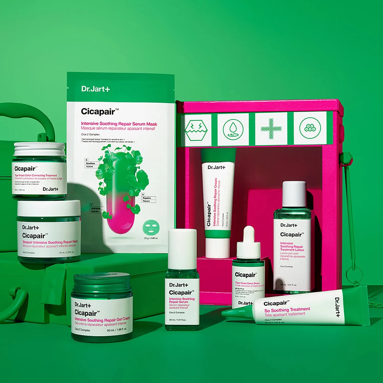 cicapair tiger grass color correcting treatment - cilt tonu eşitleyici bakım