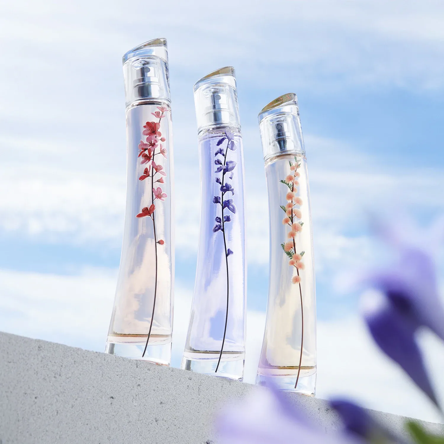 flower ikebana indigo by kenzo - eau de parfum