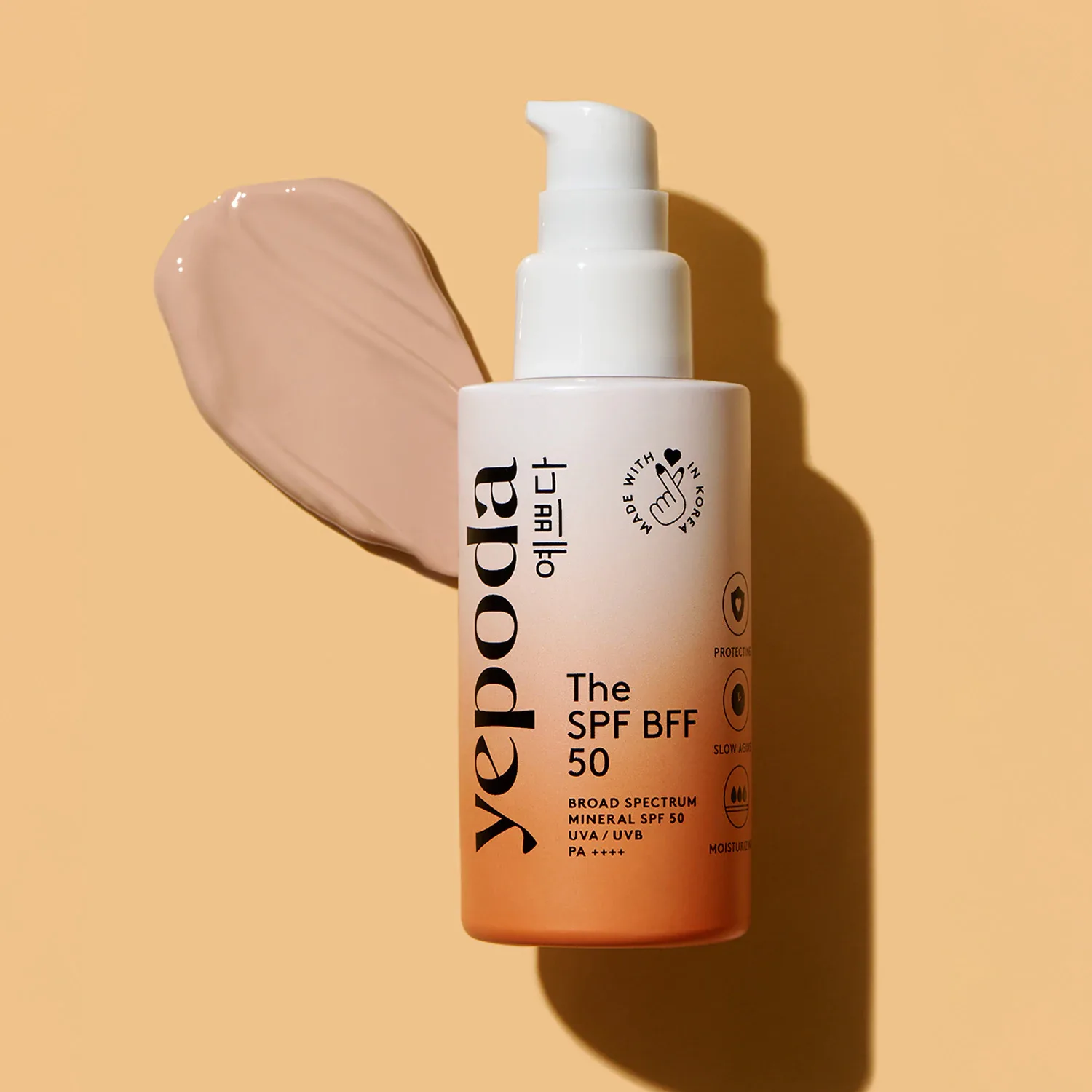 the spf bff 50 – renkli geniş spektrumlu mineral güneş kremi spf 50 pa++++