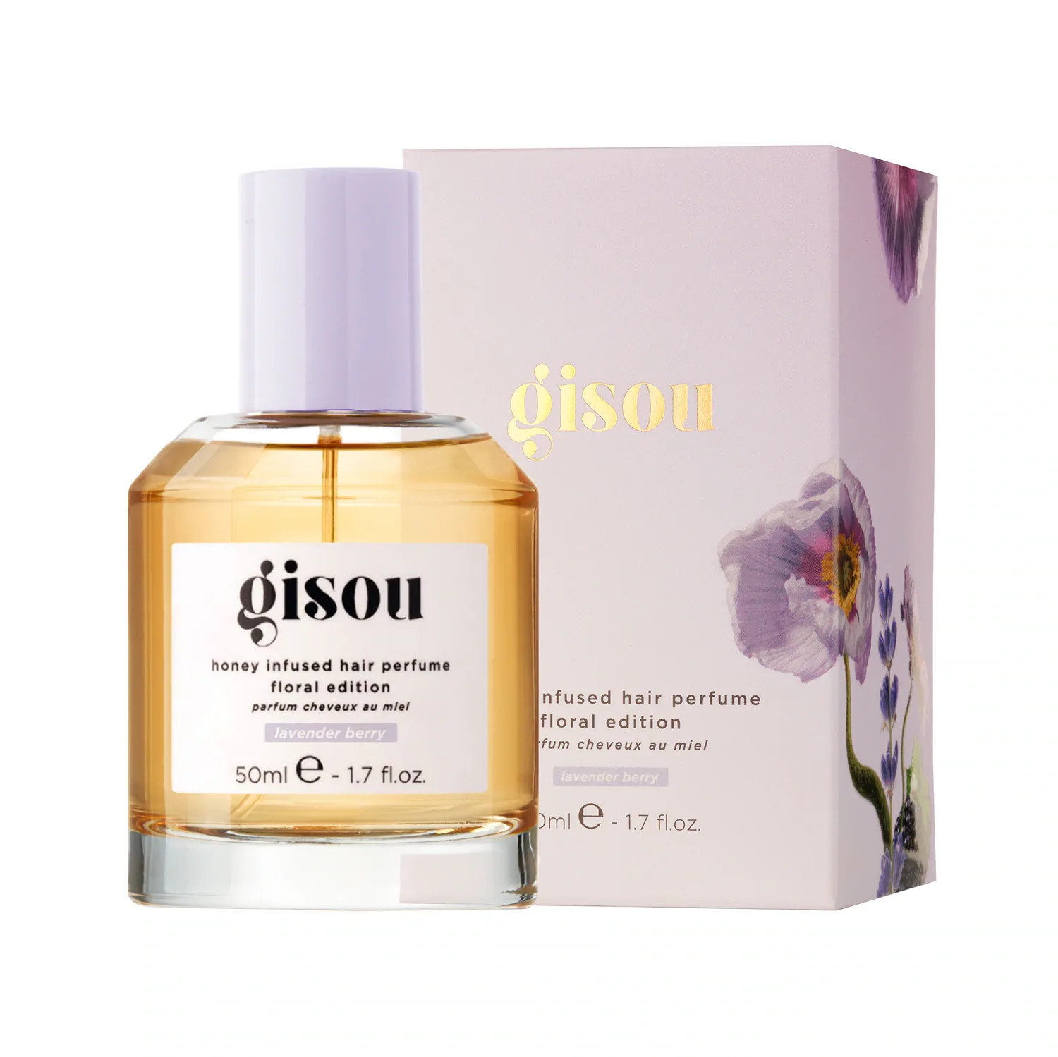 honey infused hair perfume - lavender berry