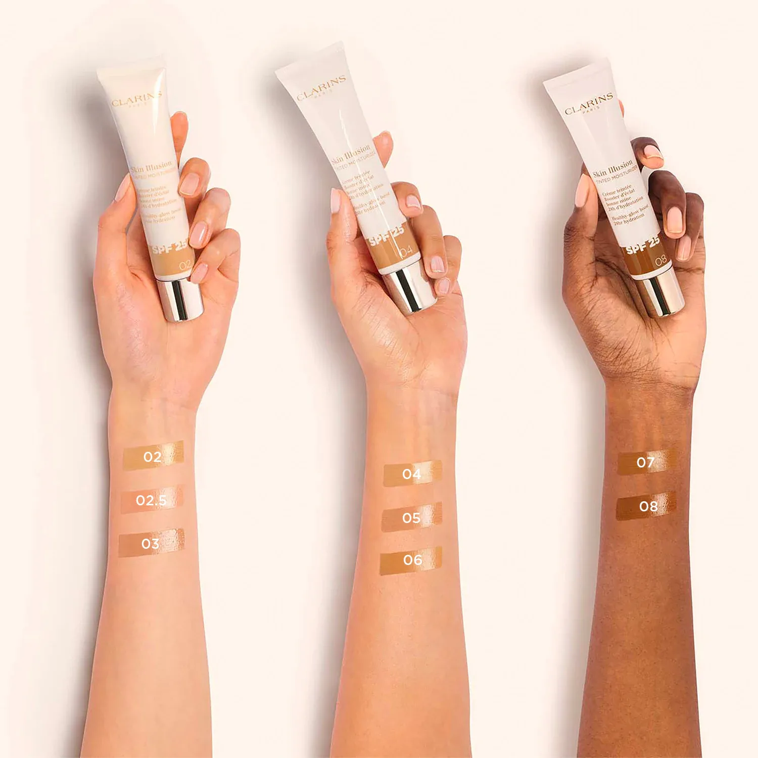skin illusion - spf25 i̇çeren renkli nemlendirici