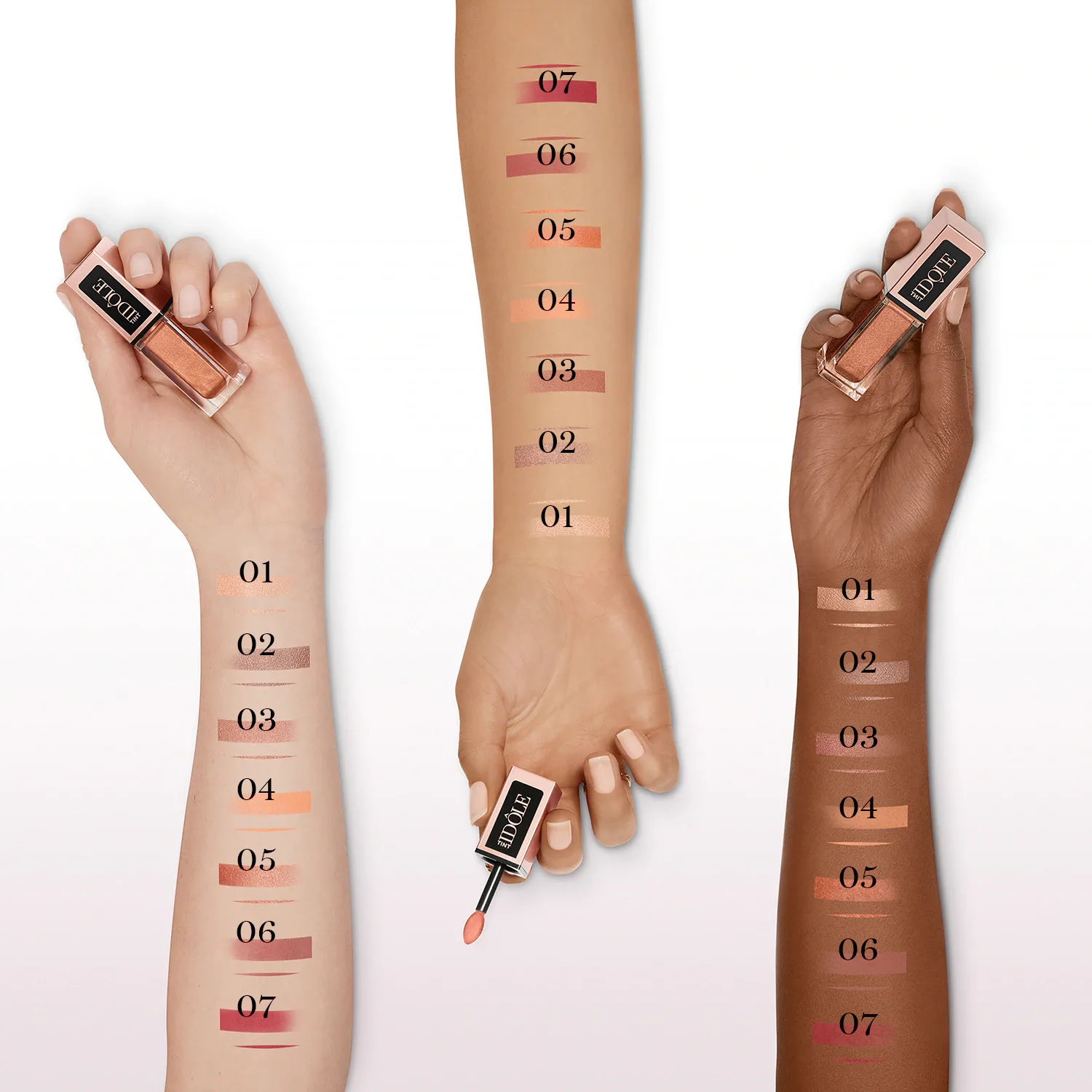 idôle tint eye blusher - liquid eyeshadow