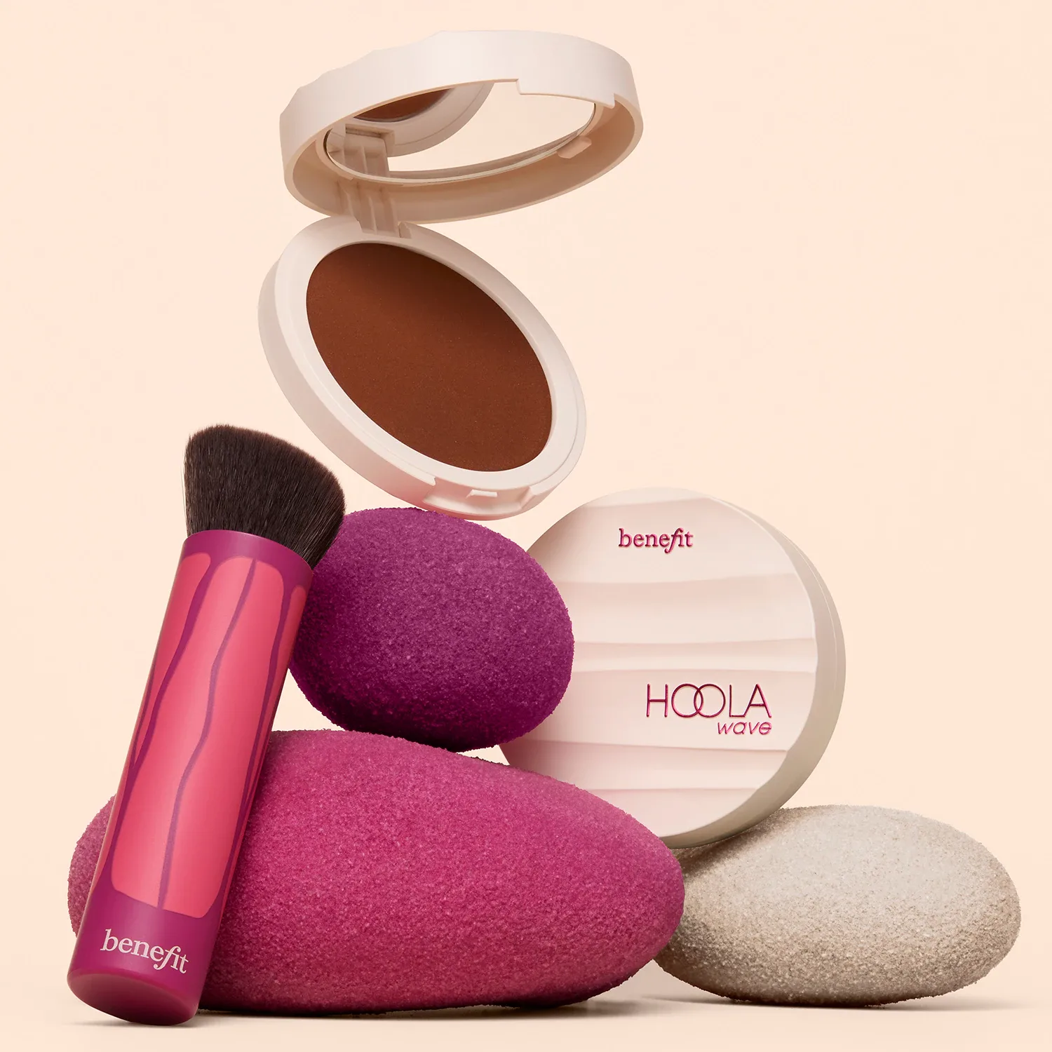 hoola wavemaker – bronzer makyaj fırçası
