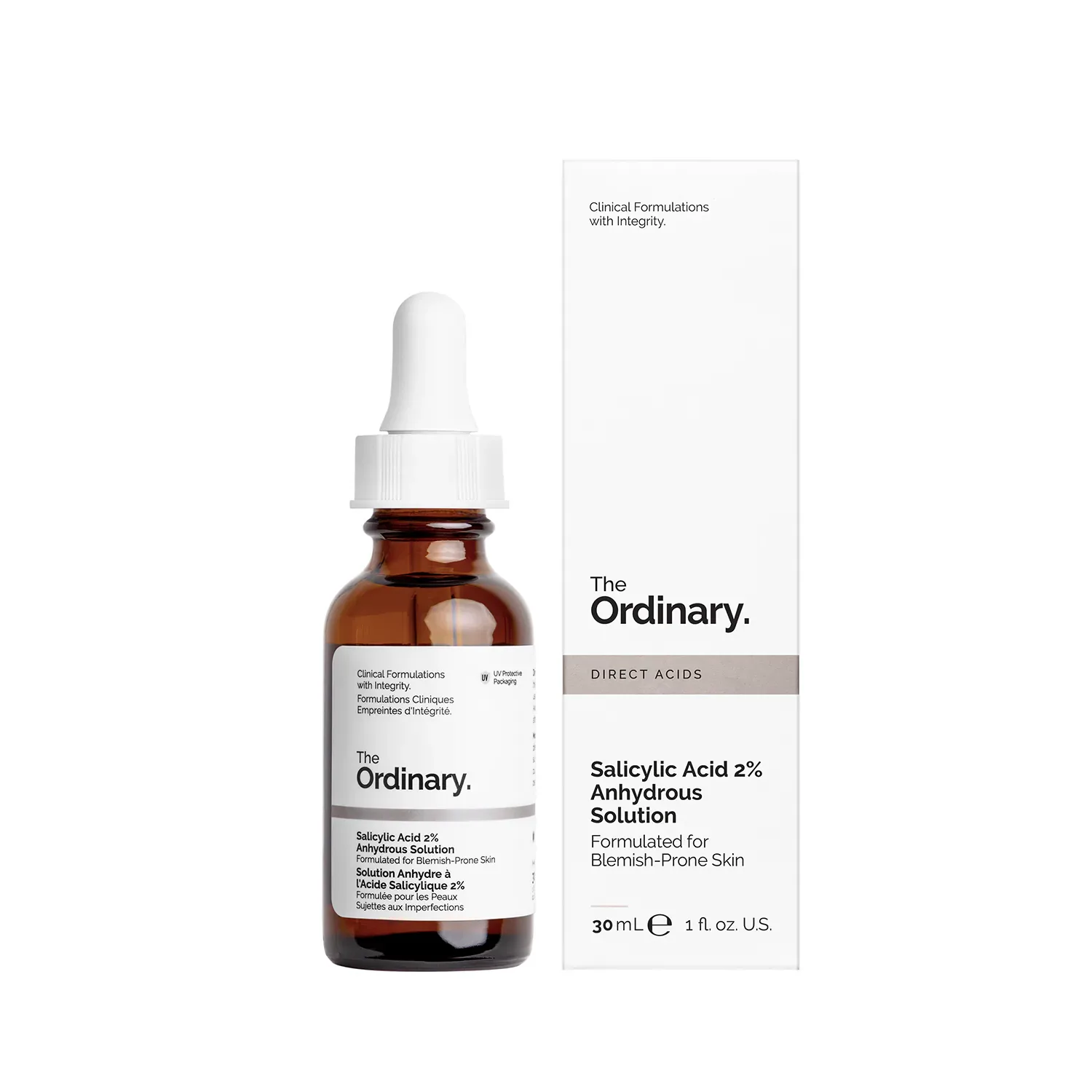 salicylic acid 2% anhydrous solution - serum