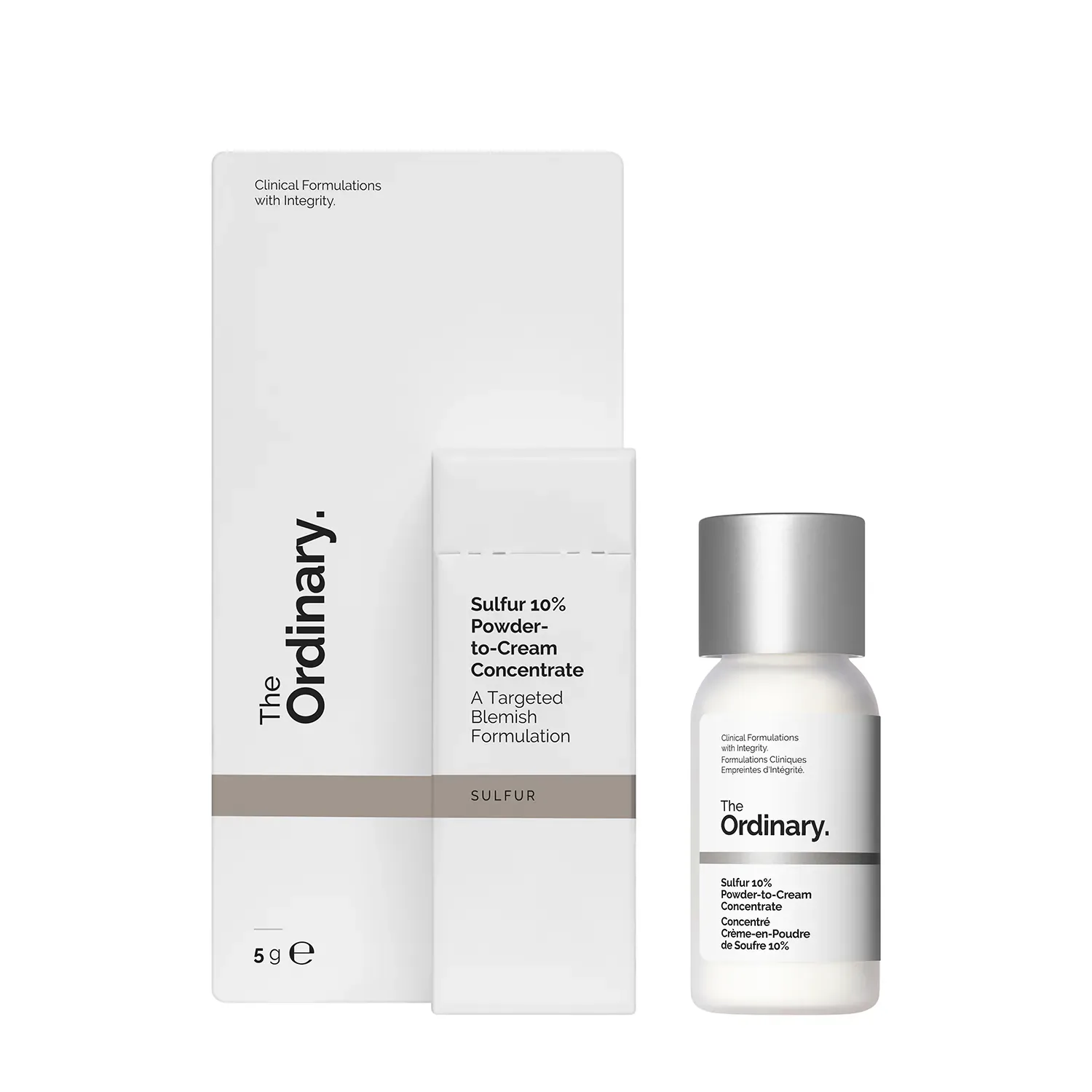 sulfur 10% powder-to-cream concentrate – sivilce görünümü karşıtı konsantre toz