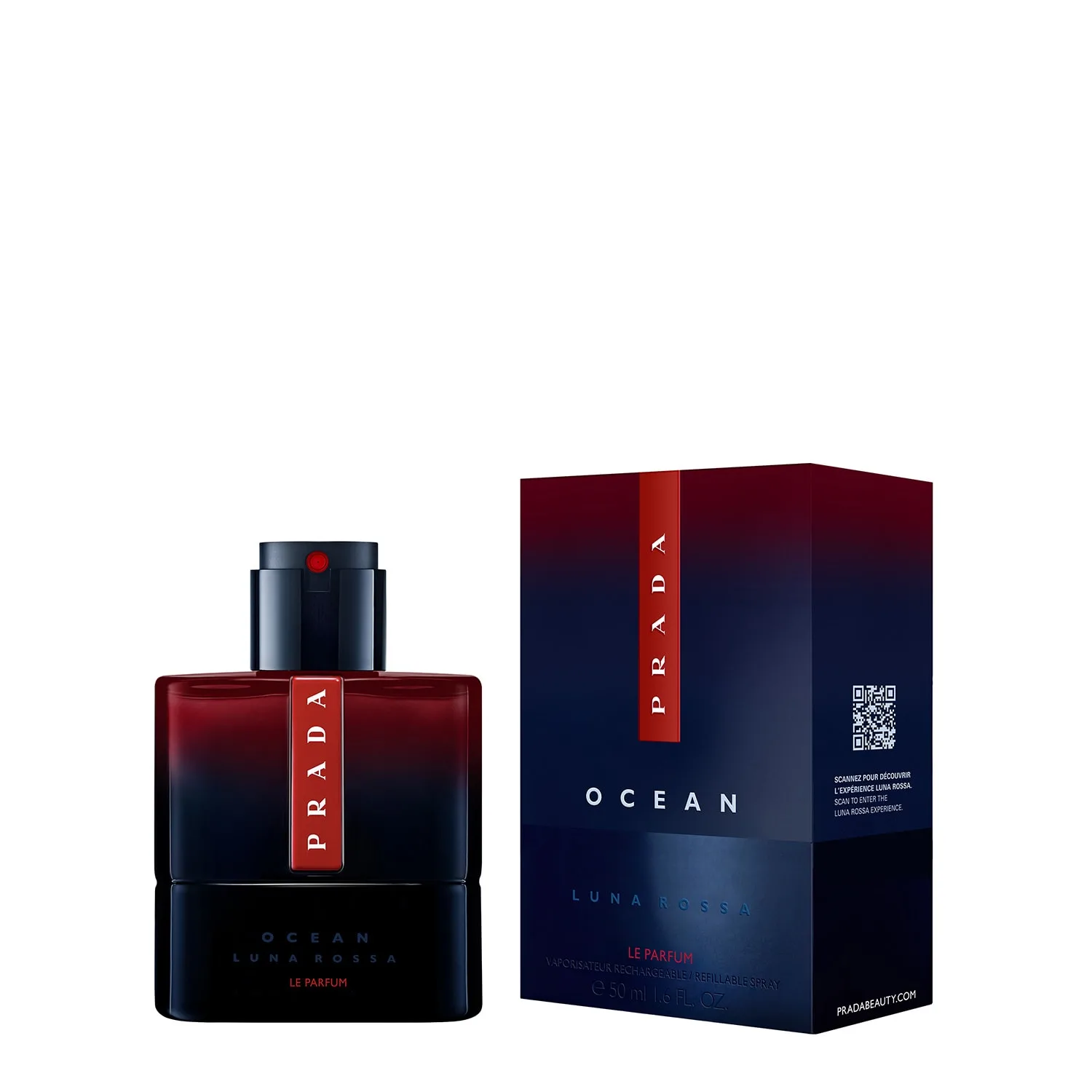 luna rossa ocean le parfum - erkekler için doldurulabilir parfüm)