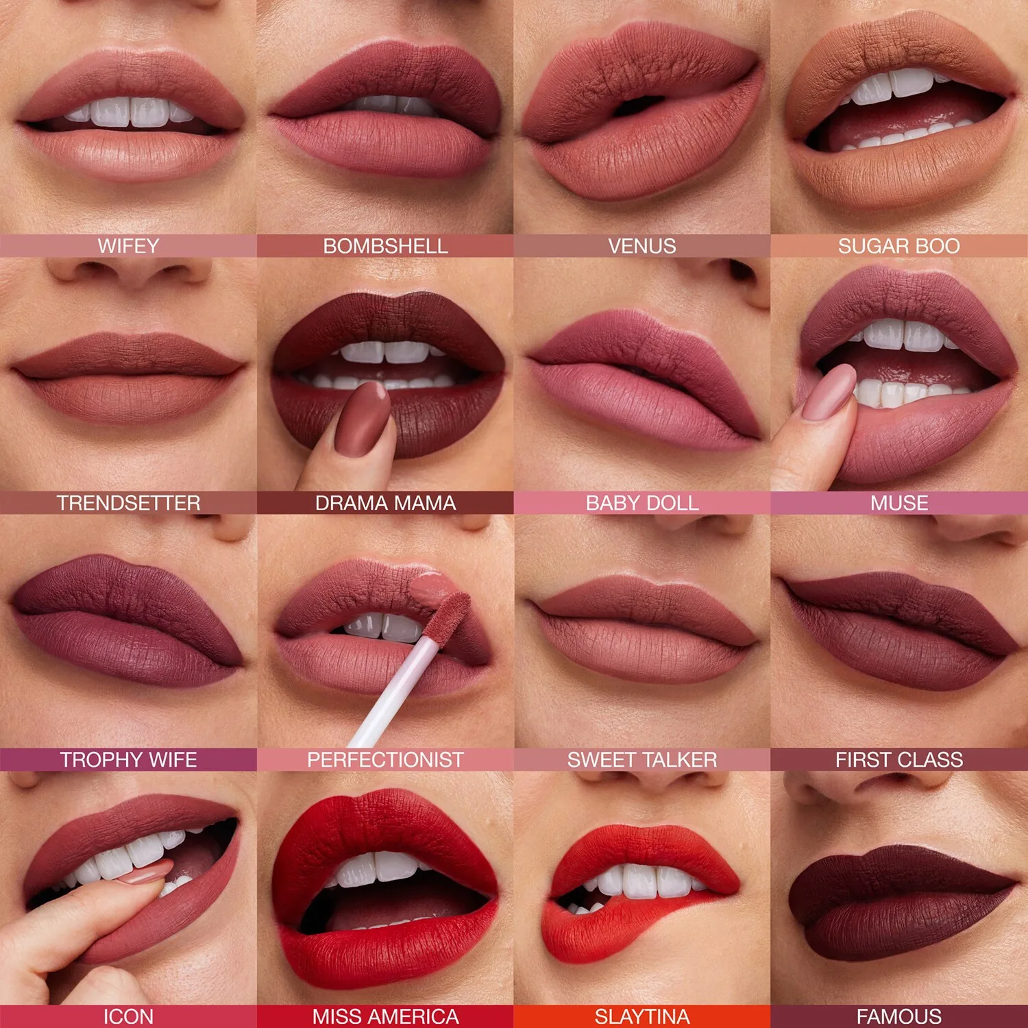 liquid matte long wear lipstick - mat bitişli likit ruj