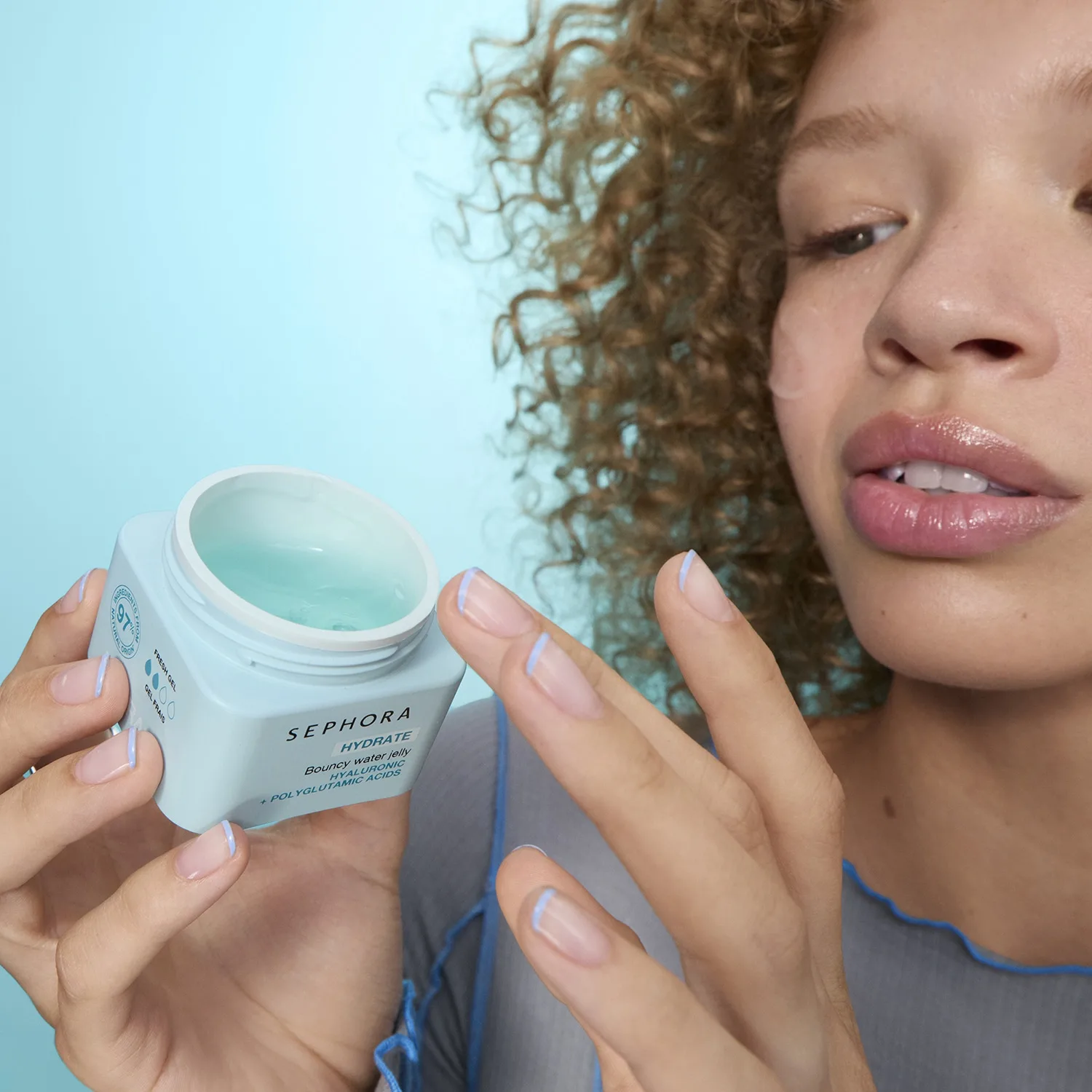 hydrate - hyaluronik + poliglutamik asit içeren bouncy water jelly