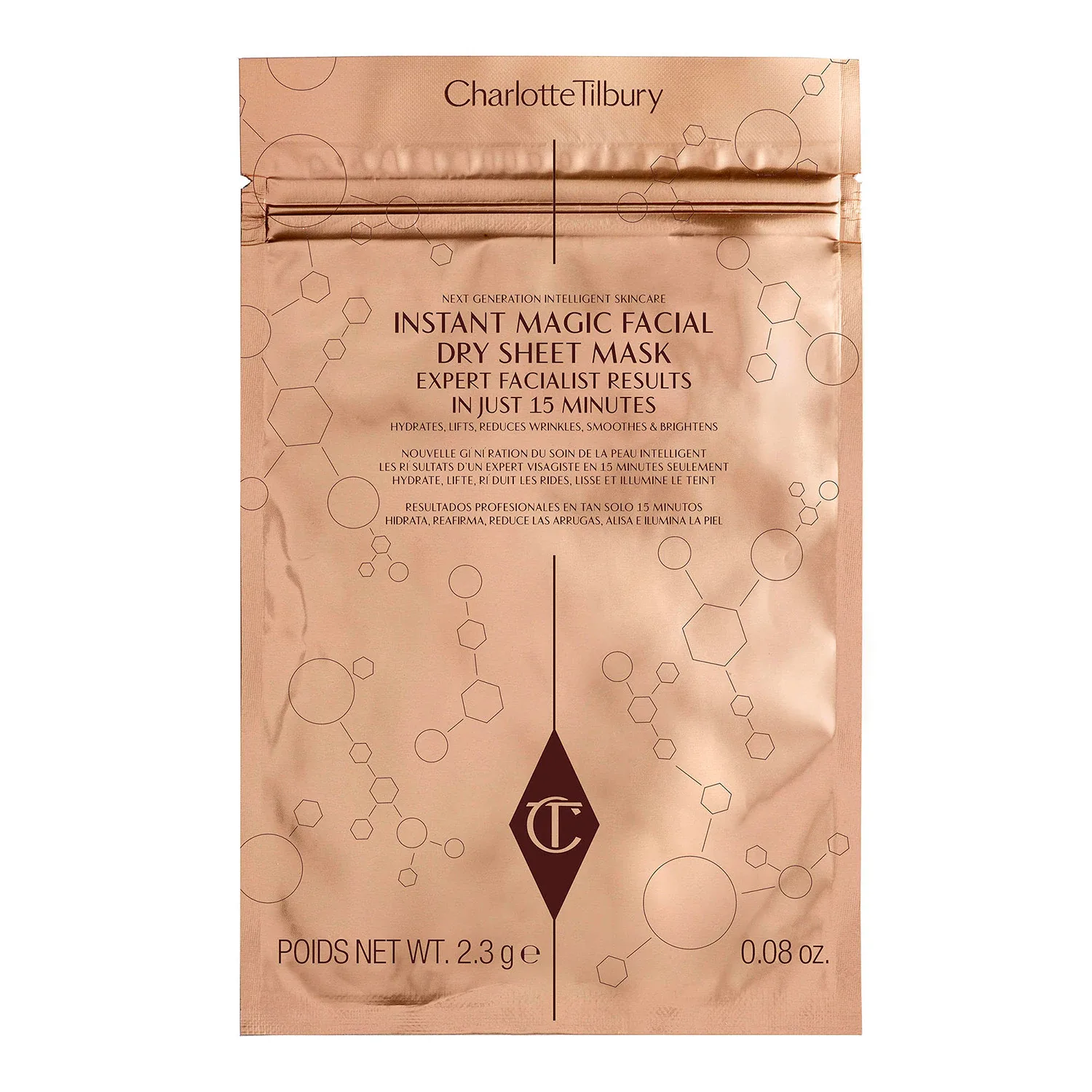 instant magic facial dry sheet mask - yüz maskesi