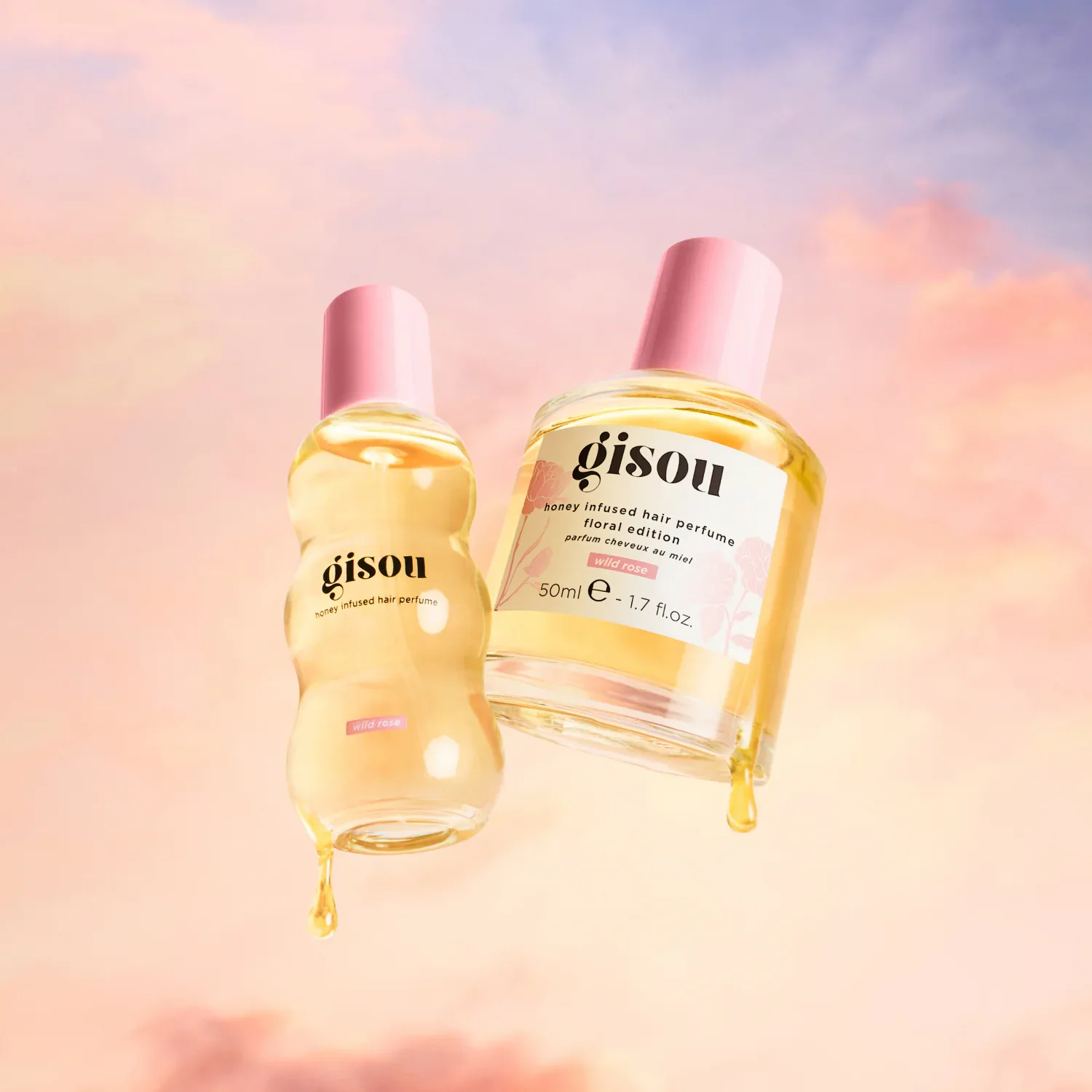 honey infused hair perfume - wild rose