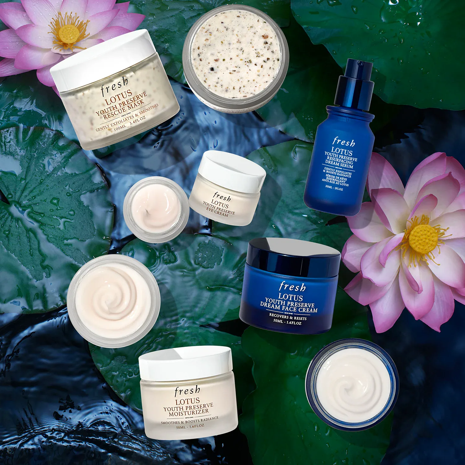lotus youth preserve rescue mask - yaşlanma karşıtı peeling maskesi