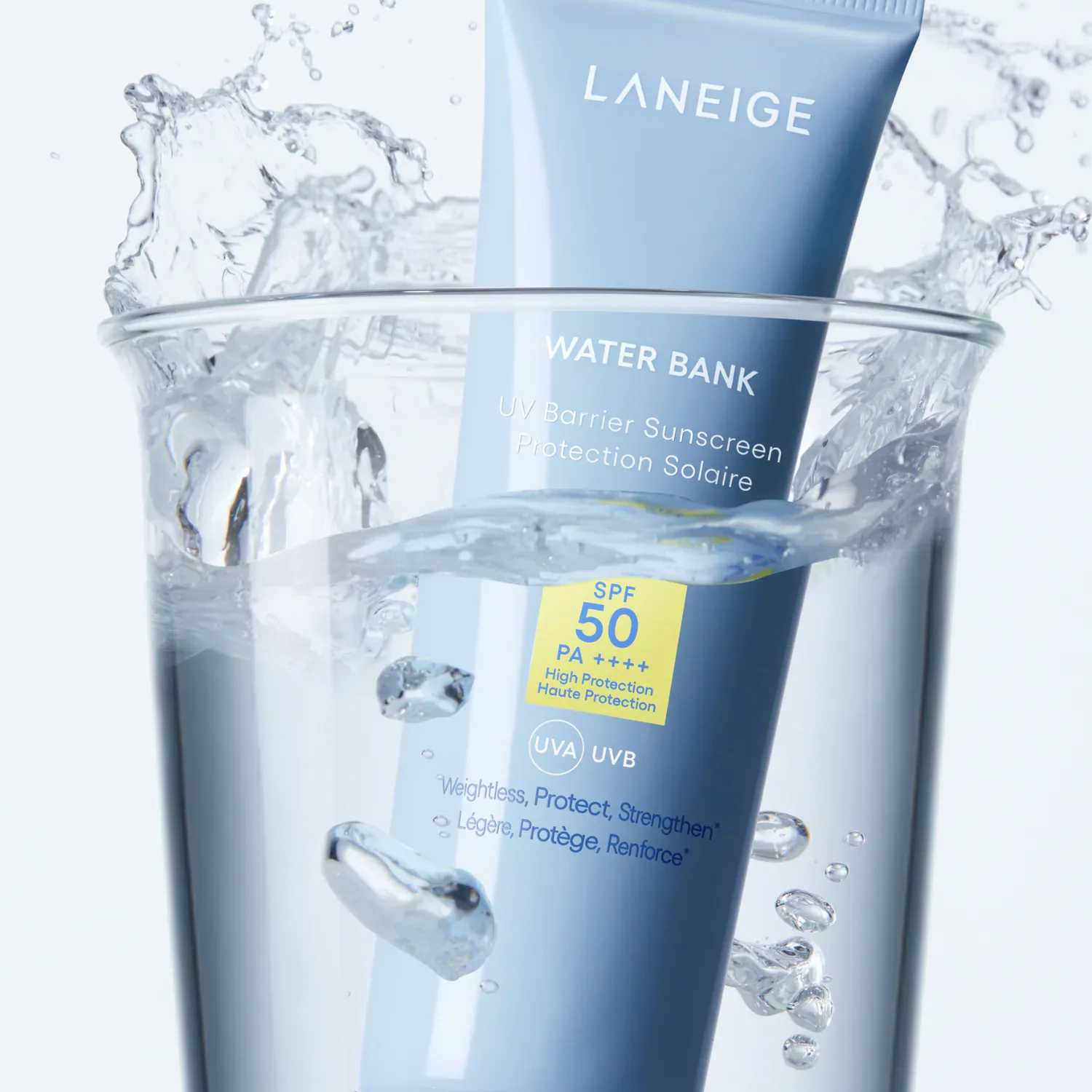 water bank uv barrier sunscreen spf50 - güneş koruyucu spf50