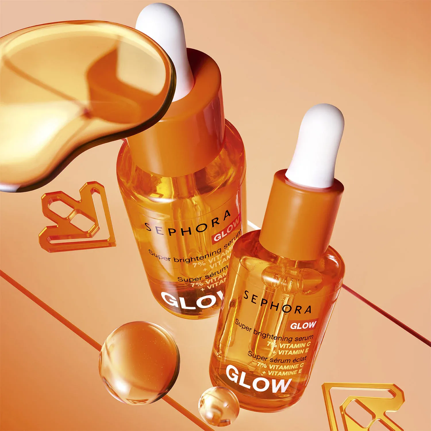 glow - %7 c vitamini ve e vitamini içeren süper işıltı verici serum