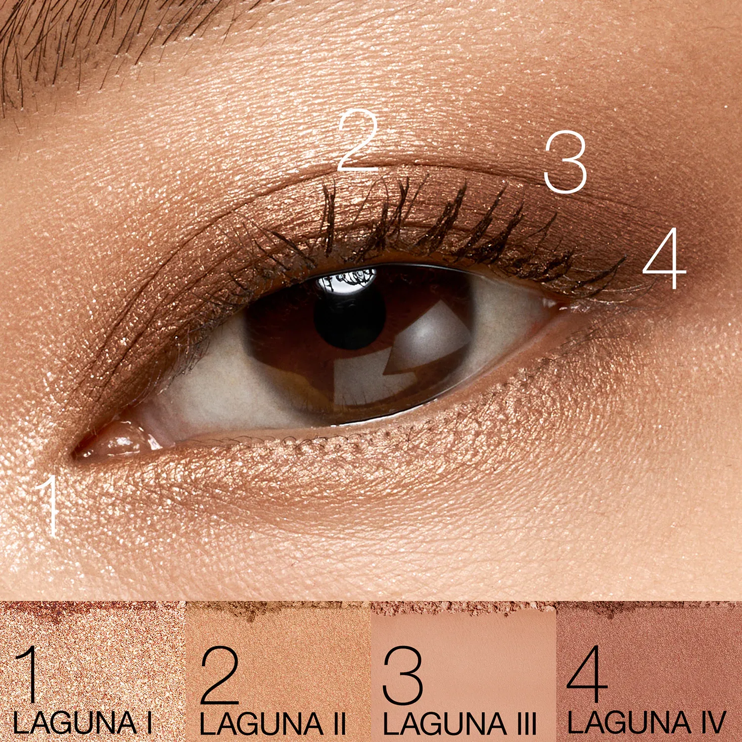quad eyeshadow - göz farı paleti
