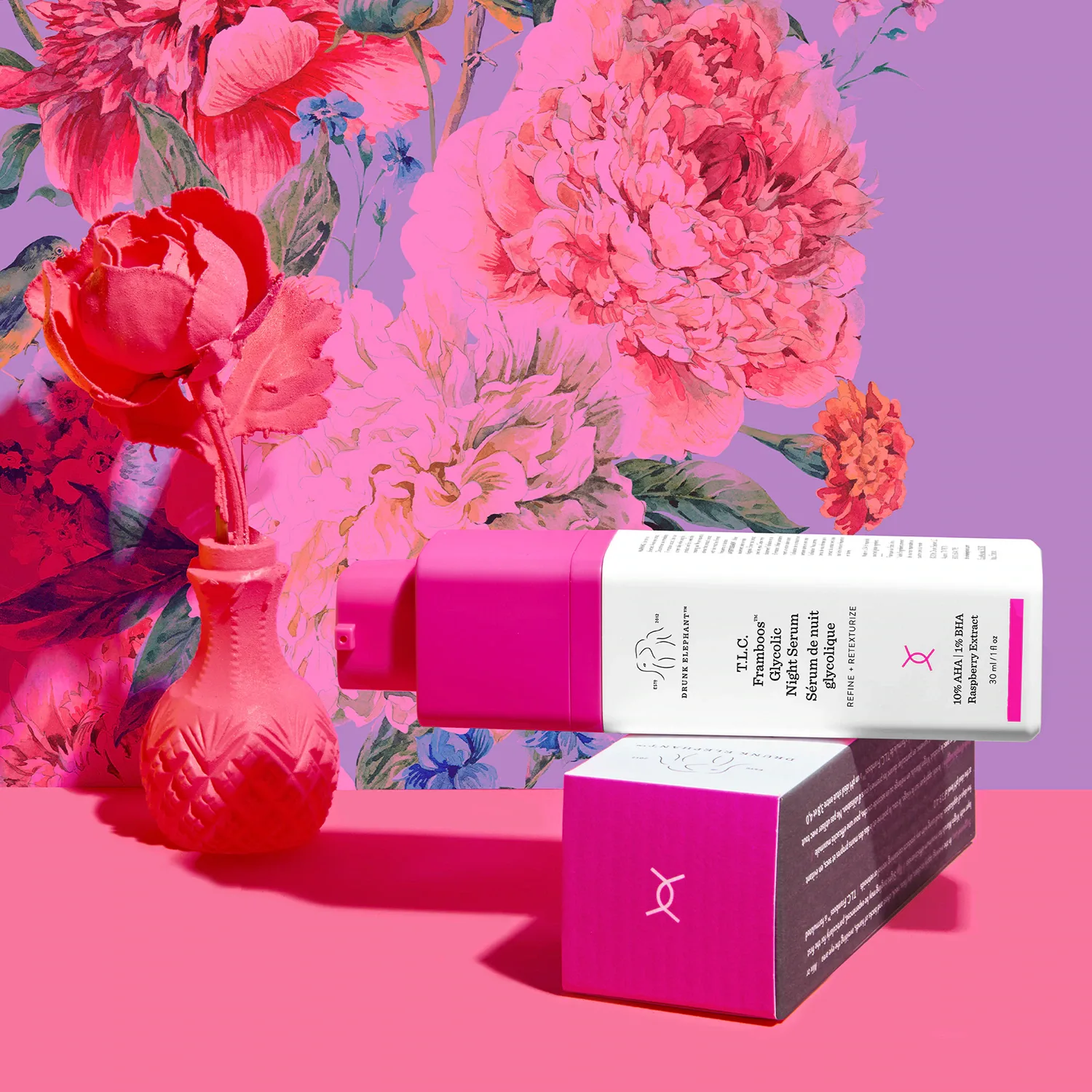 t.l.c. framboos glycolic night serum- glikolik asit i̇çeren gece serumu