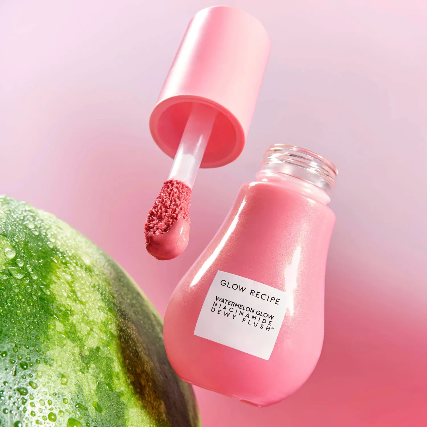 watermelon glow niacinamide dewy flush - aydınlatıcı likit allık