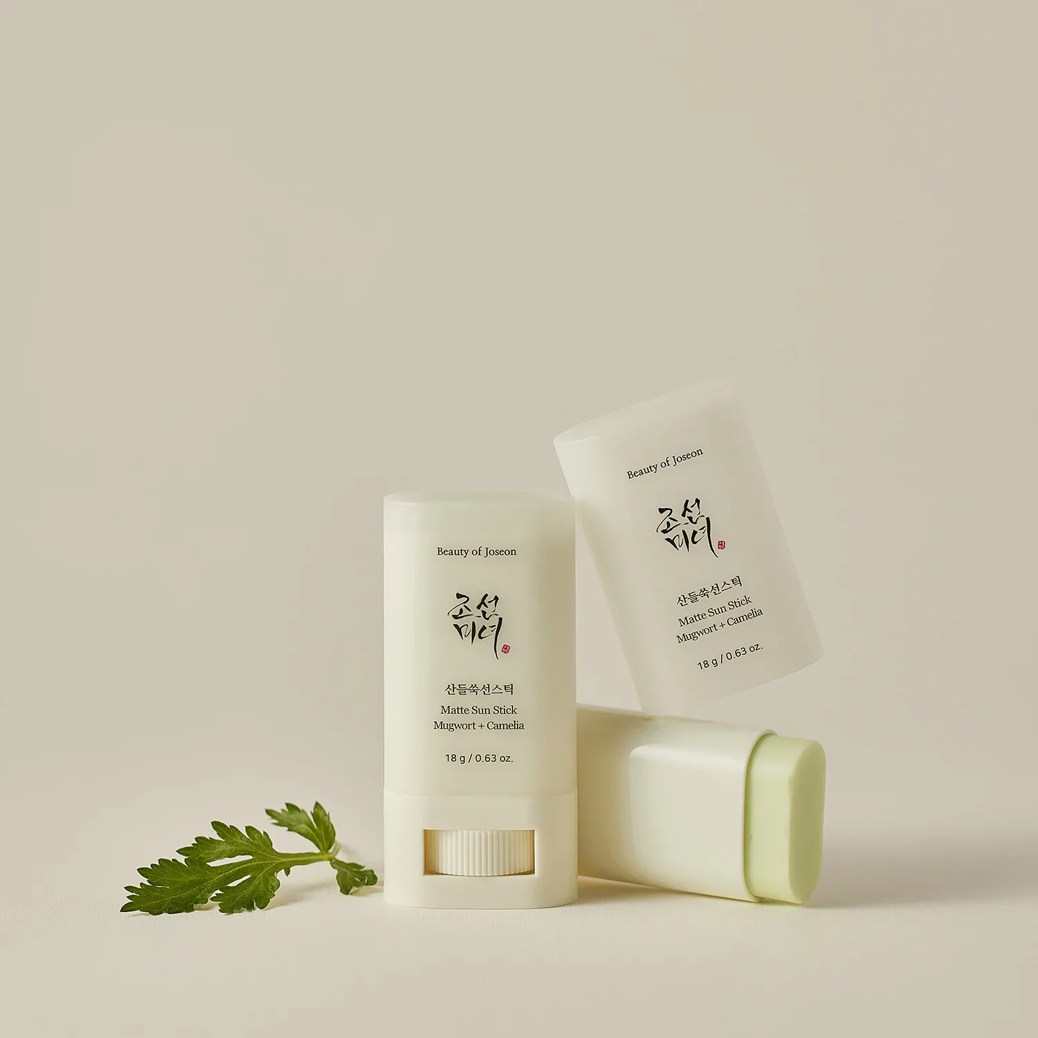 matte sun stick: mugwort + camelia - yağlı olmayan güneş koruması