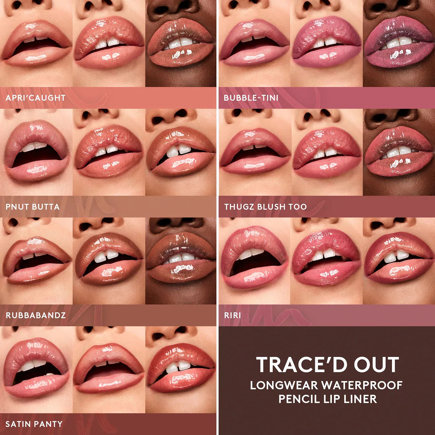 trace'd out - dudak kalemi