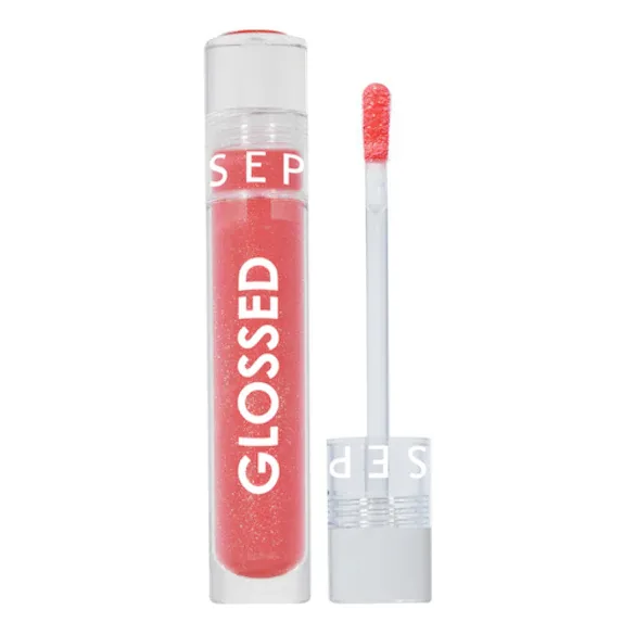 glossed lip gloss - dudak parlatıcısı
