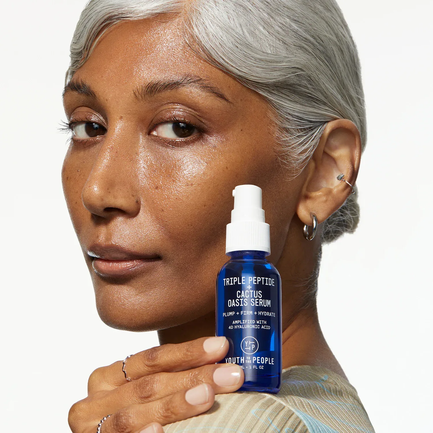 triple peptide + cactus oasis serum - nemlendirici serum