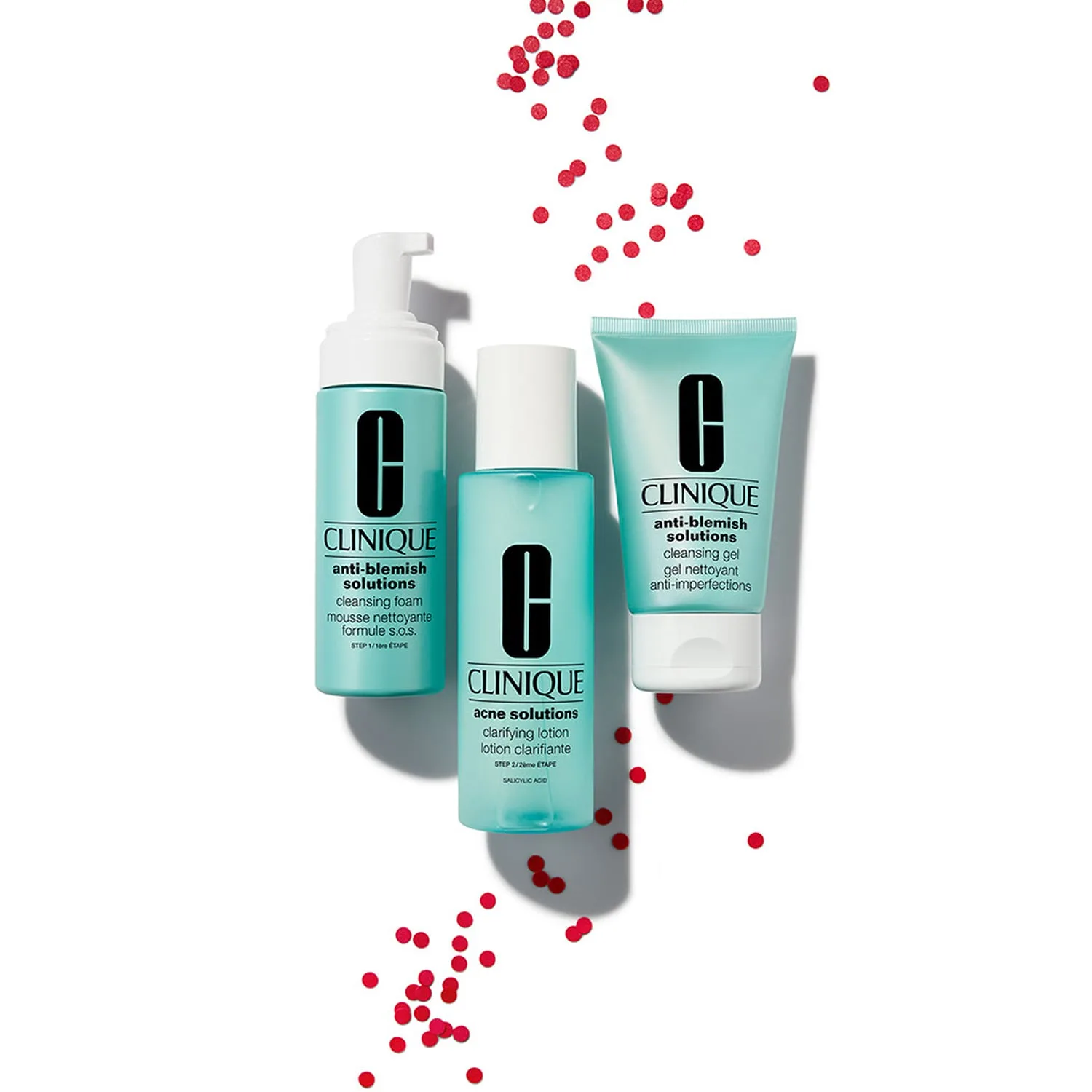 anti-blemish solutions - 3-step skin care system cleansing foam s.o.s