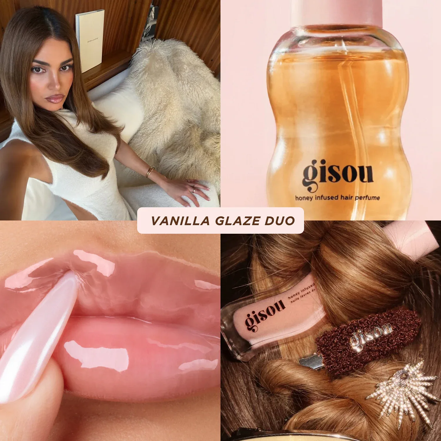 honey infused hair perfume - vanilla glaze
