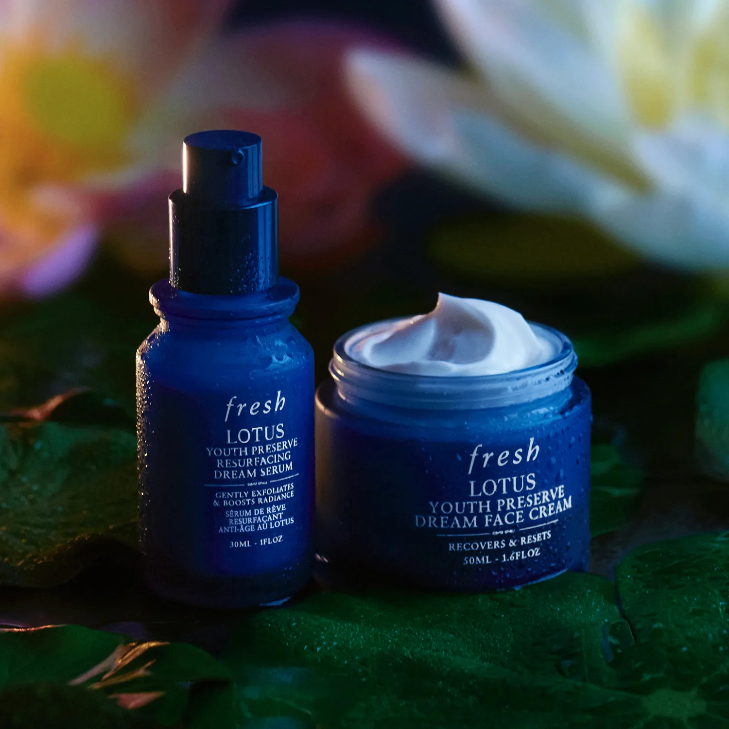 lotus resurfacing dream serum - yaşlanma karşıtı gece serumu