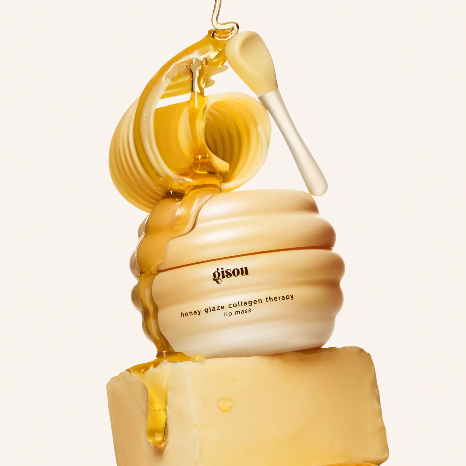 honey glaze collagen therapy - ballı nemlendirici dudak maskesi