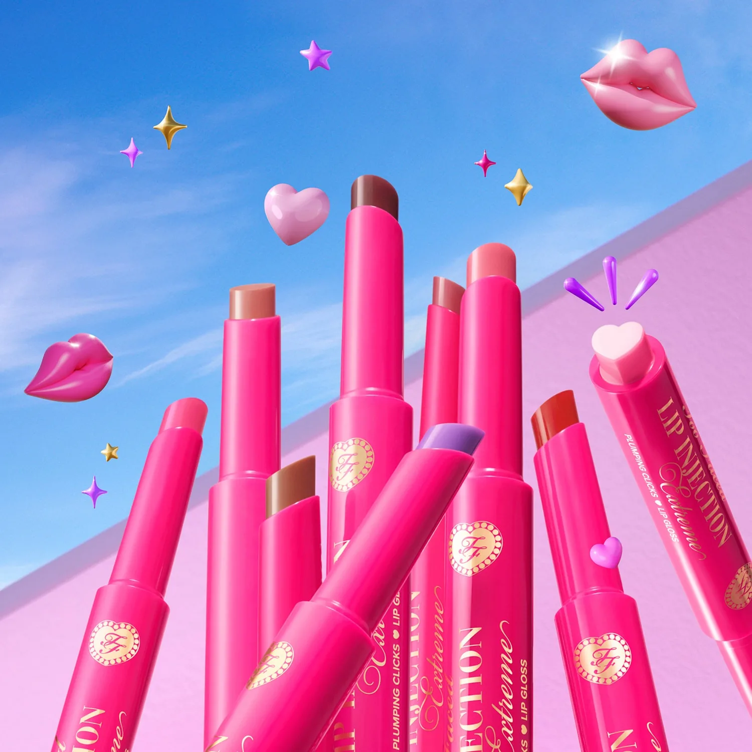 lip injection extreme plumping clicks - dolgunlaştırıcı dudak parlatıcısı