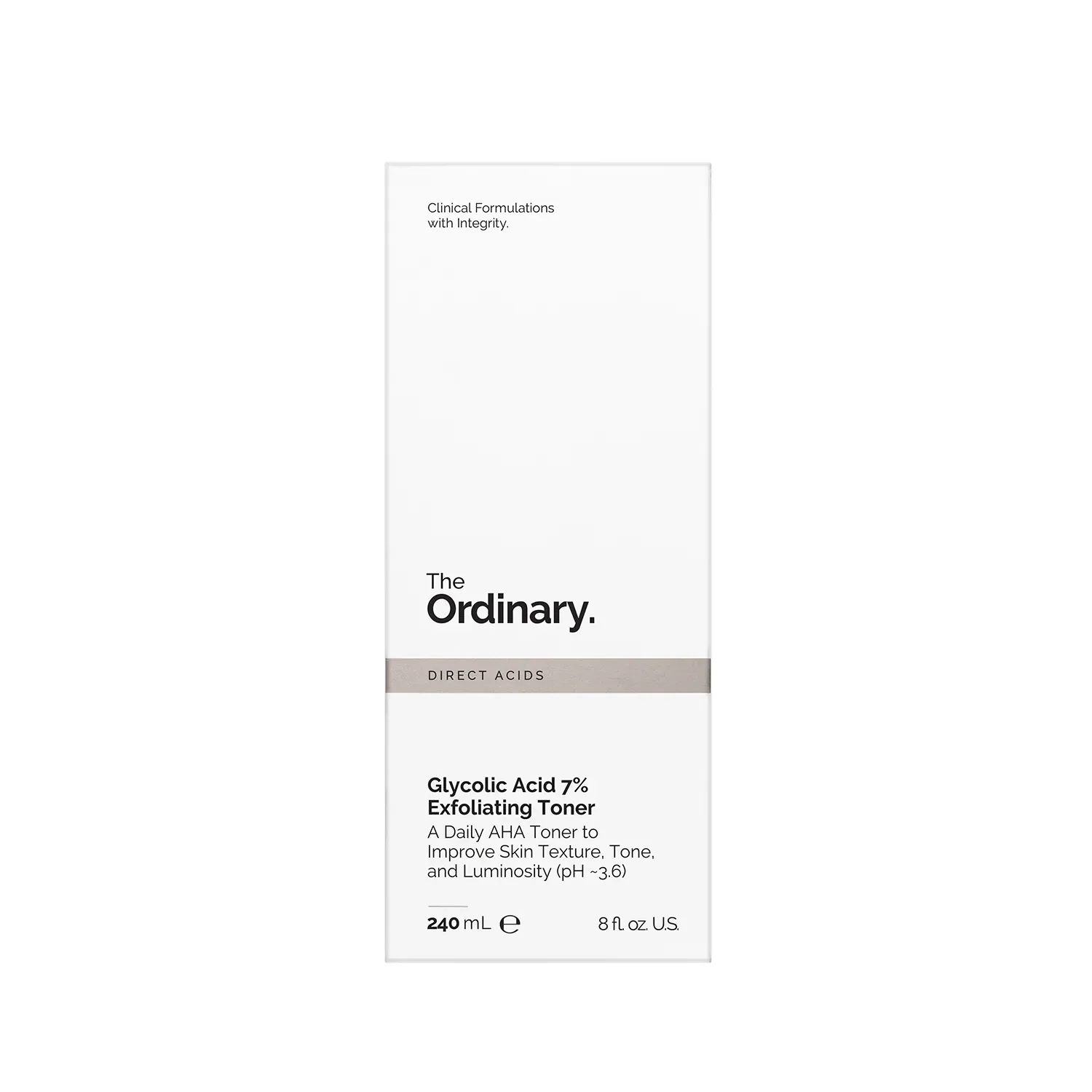 glycolic acid 7% exfoliating toner - aydınlatmaya ve pürüzsüzleştirmeye yardımcı