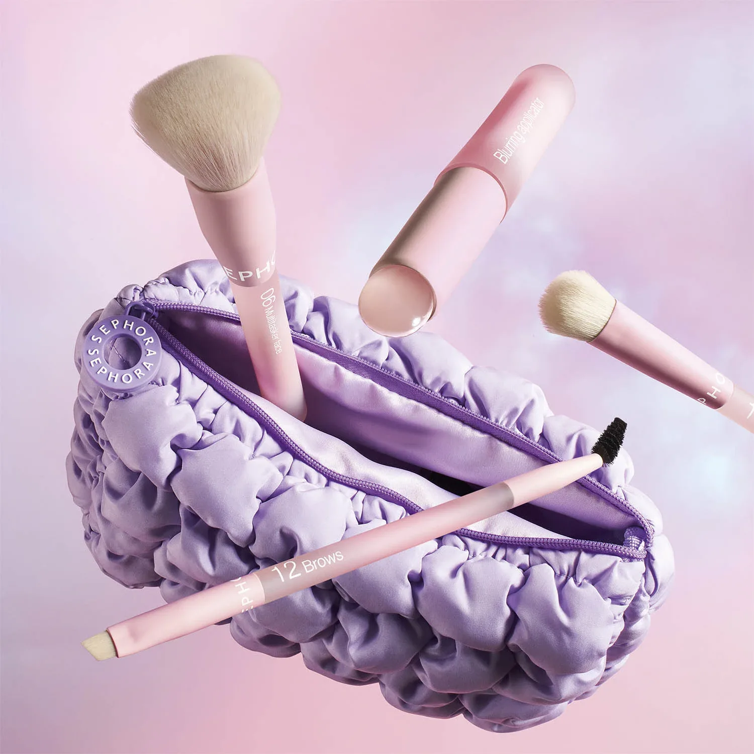 pillow dream fırça seti - makyaj fırçası seti