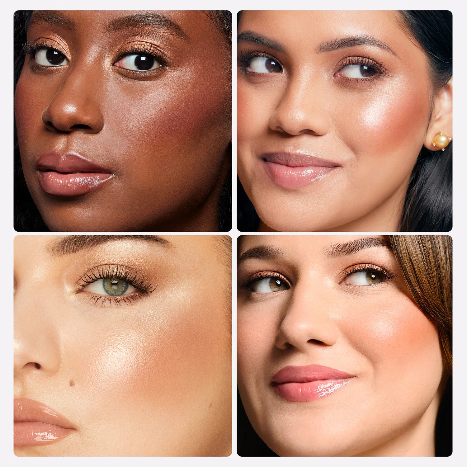 glow wardrobe highlighting eye & cheek palette - göz ve yanak paleti