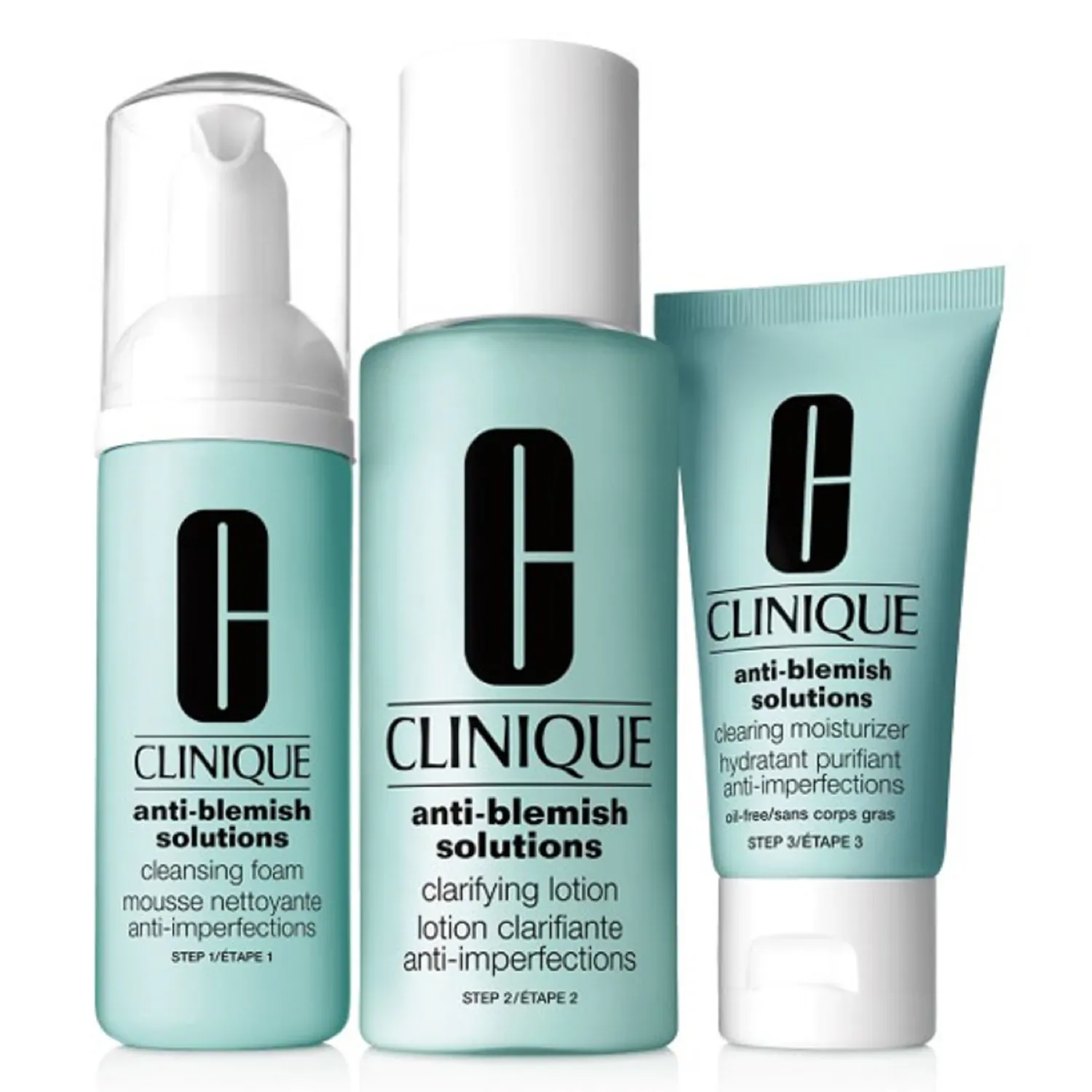 anti-blemish solutions - 3 adımlı bakım sistemi arındırıcı nemlendirici