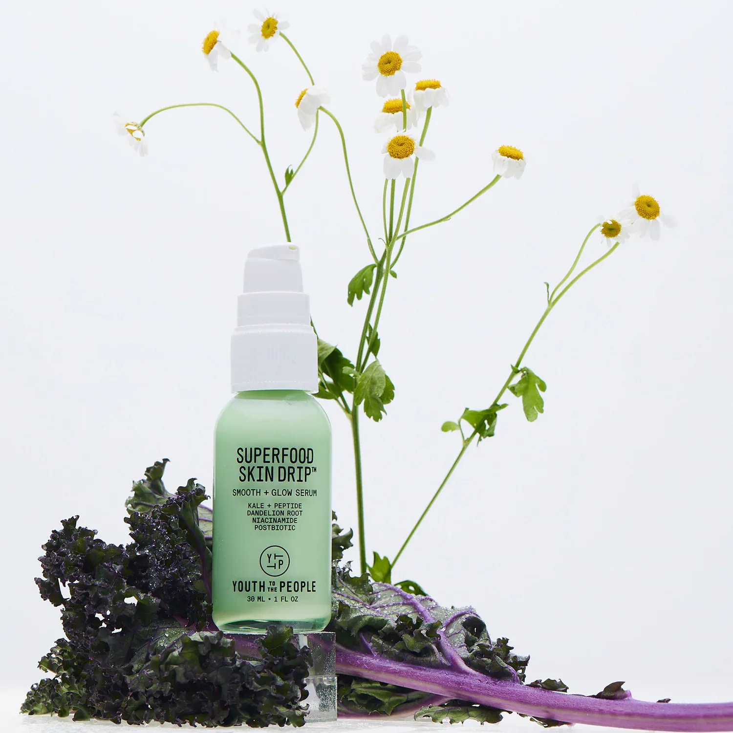 superfood skin drip™ - kale içerikli pürüzsüzleştirici + aydınlatıcı serum