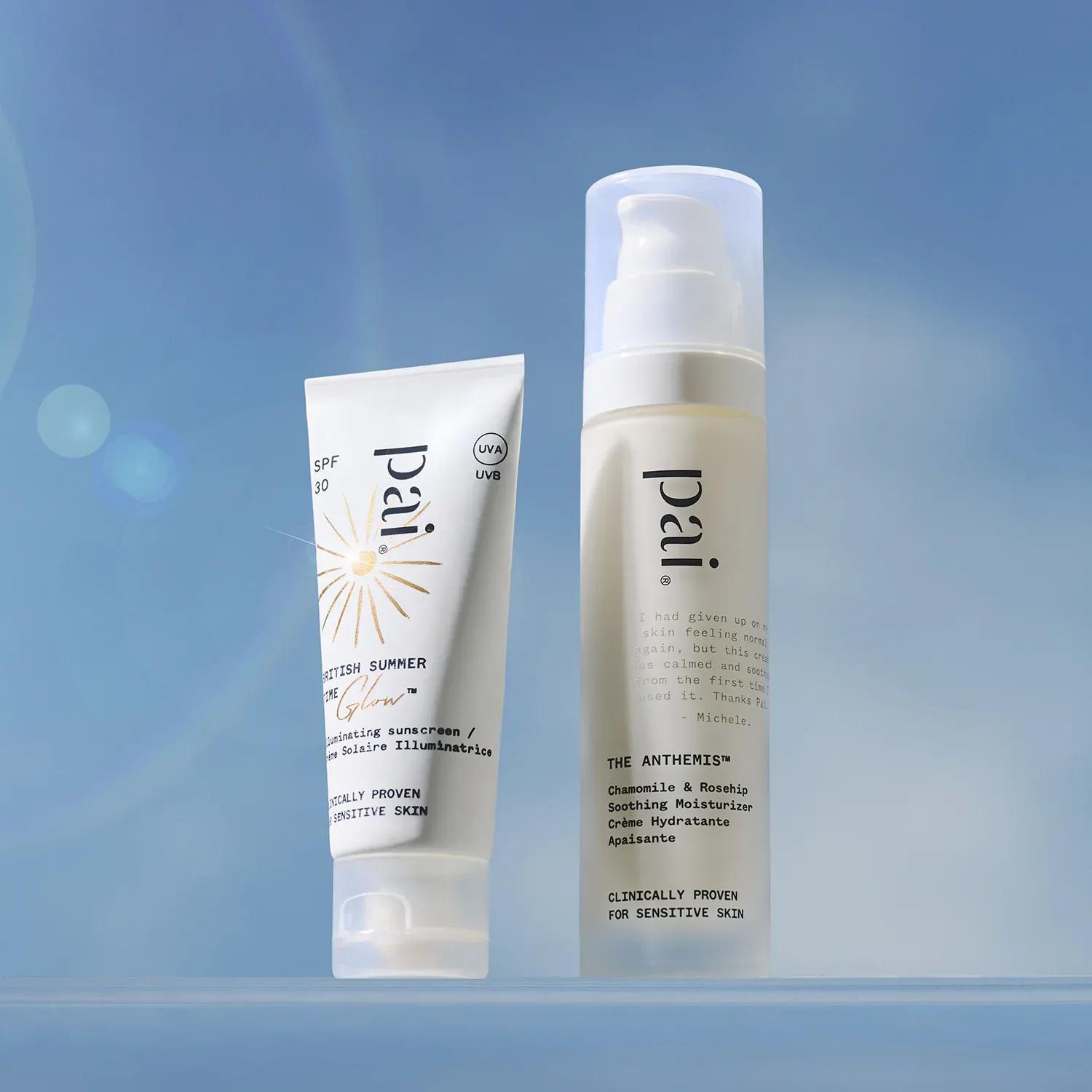 british summer time glow spf 30 - hassas ciltler