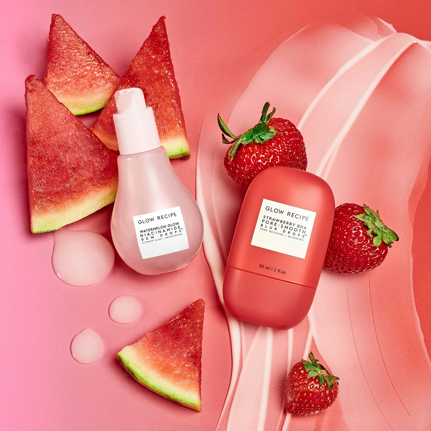 strawberry bha pore-smooth blur drops - gözenek sıkılaştırıcı serum