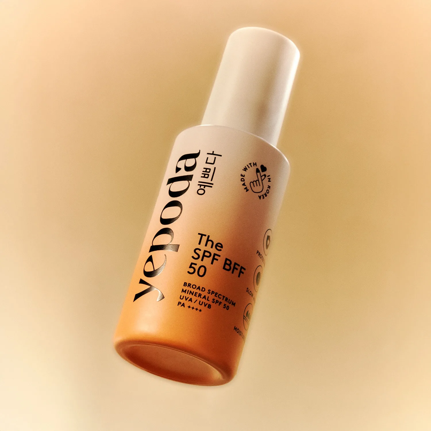the spf bff 50 – renkli geniş spektrumlu mineral güneş kremi spf 50 pa++++