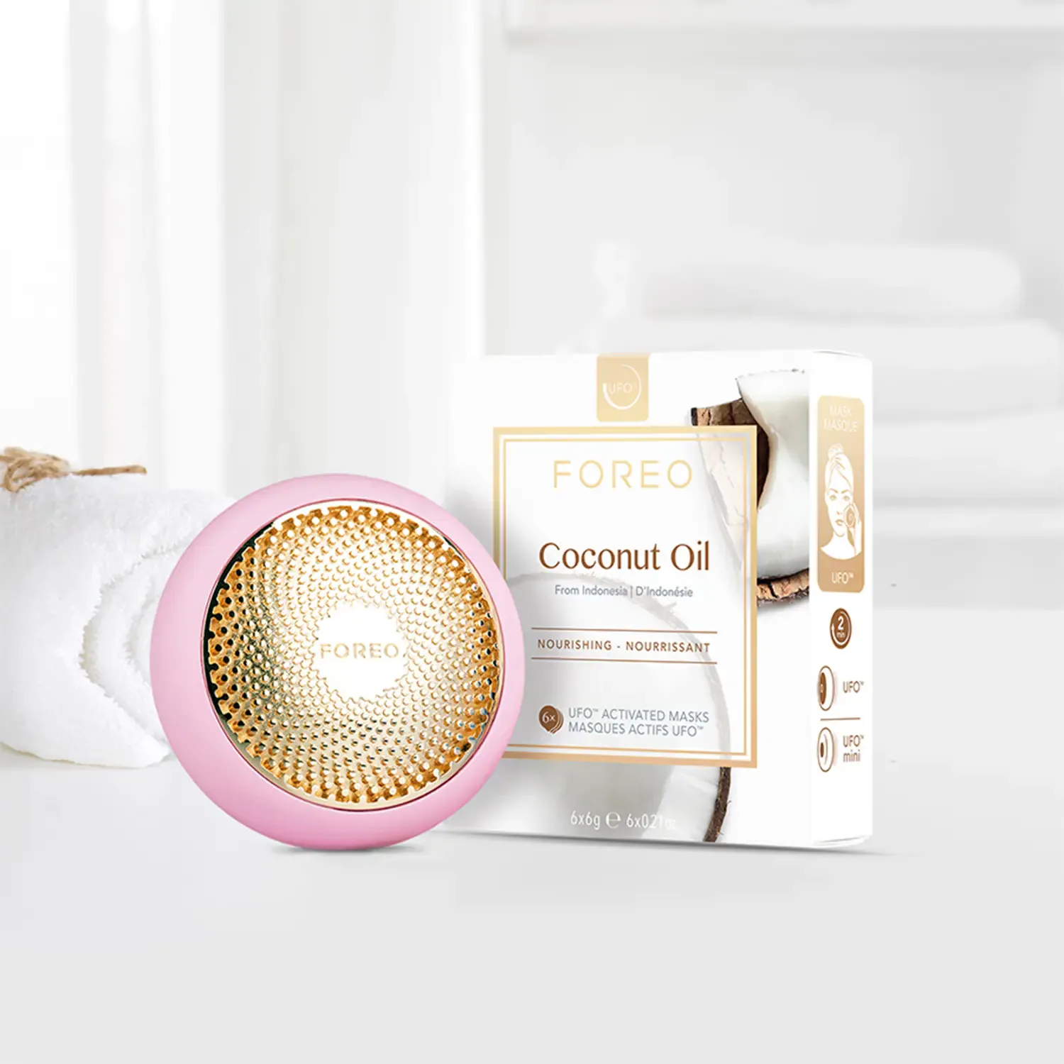 ufo™ coconut oil - besleyici 6'lı aktif maske