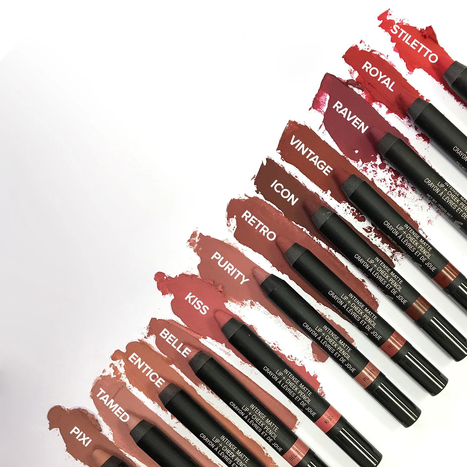 intense matte lip and cheek pencil - dudak ve yanak kalemi
