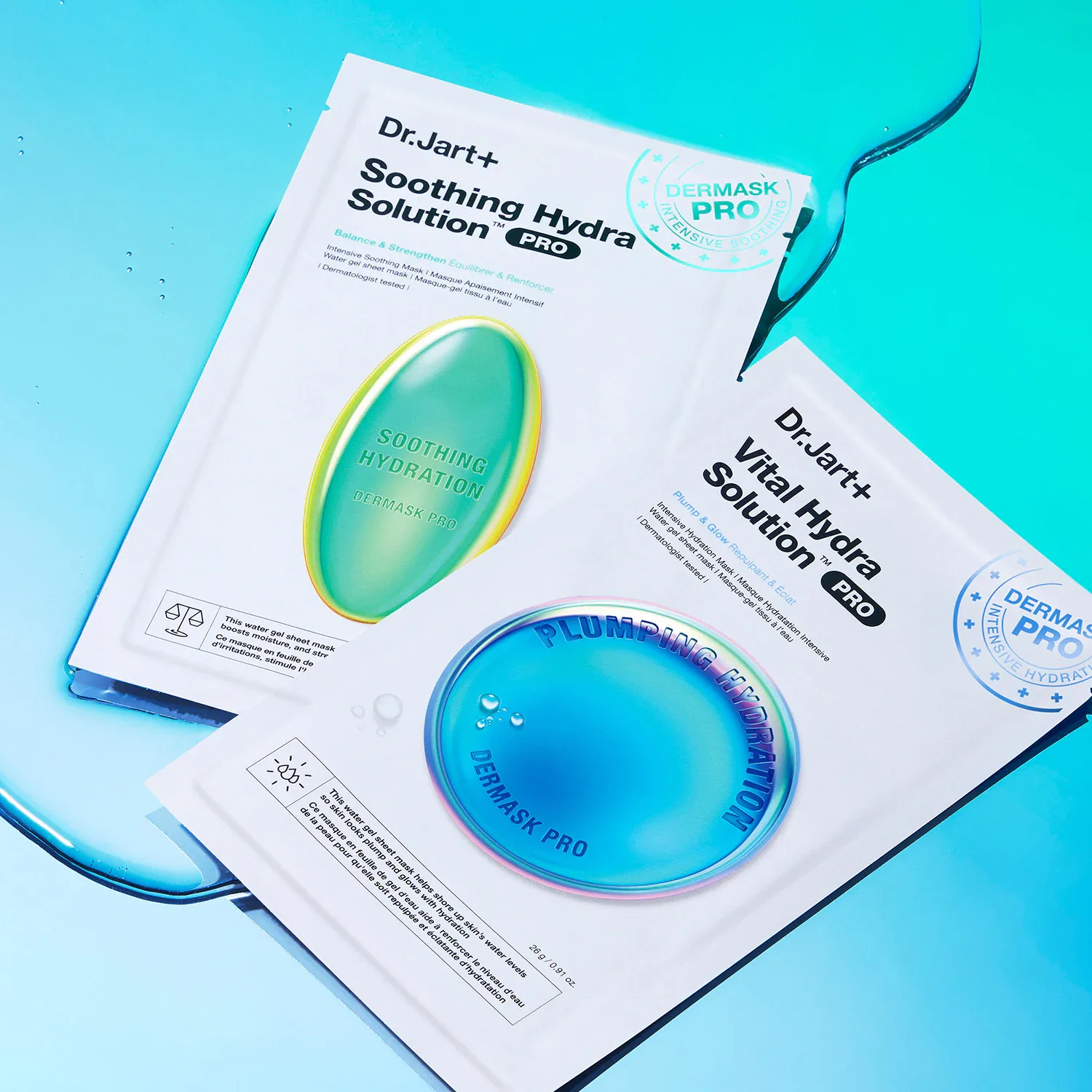 dermask™ soothing hydra solution pro - yatıştırıcı kumaş yüz maskesi