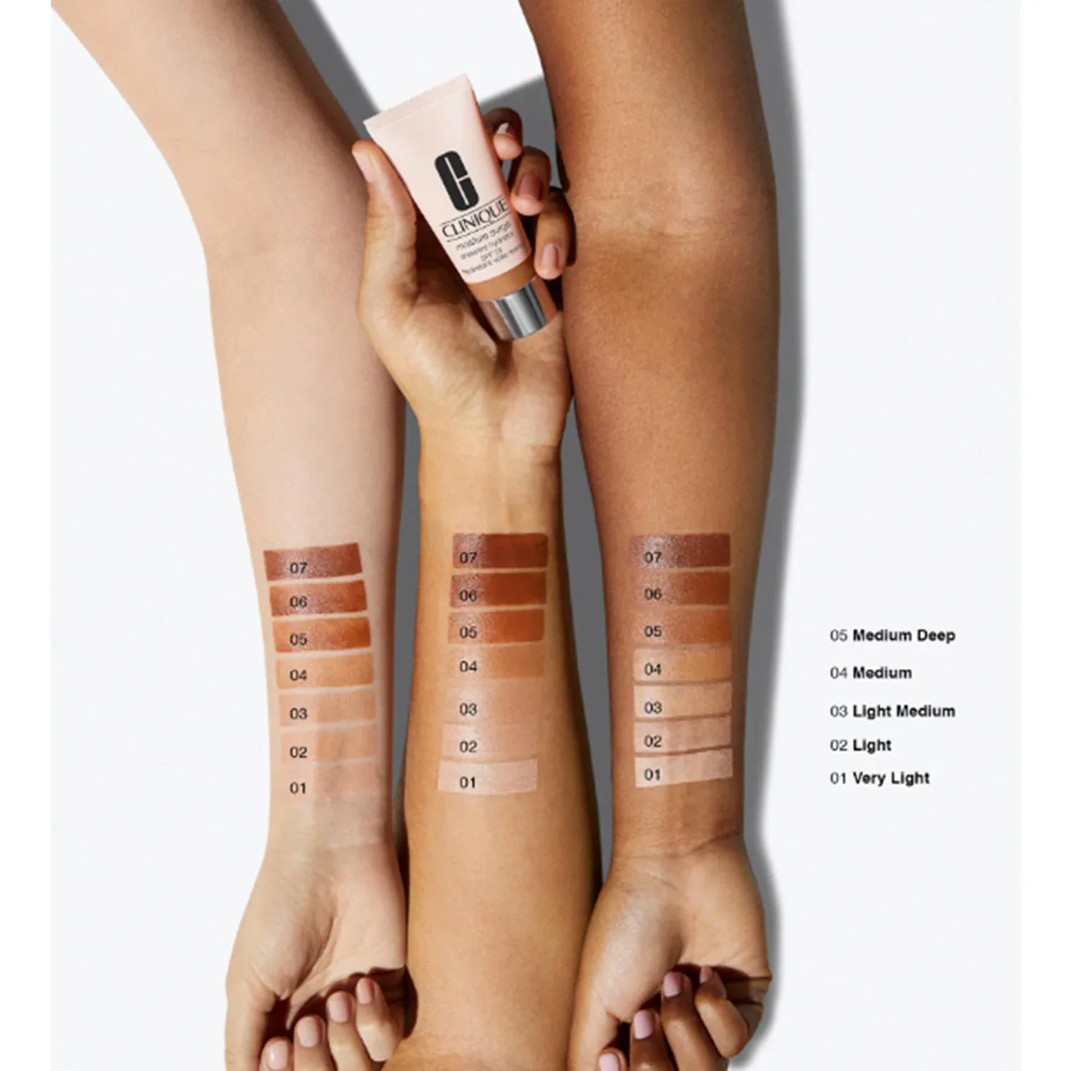 moisture surge™ sheertint hydrator spf 25 - renkli nemlendirici