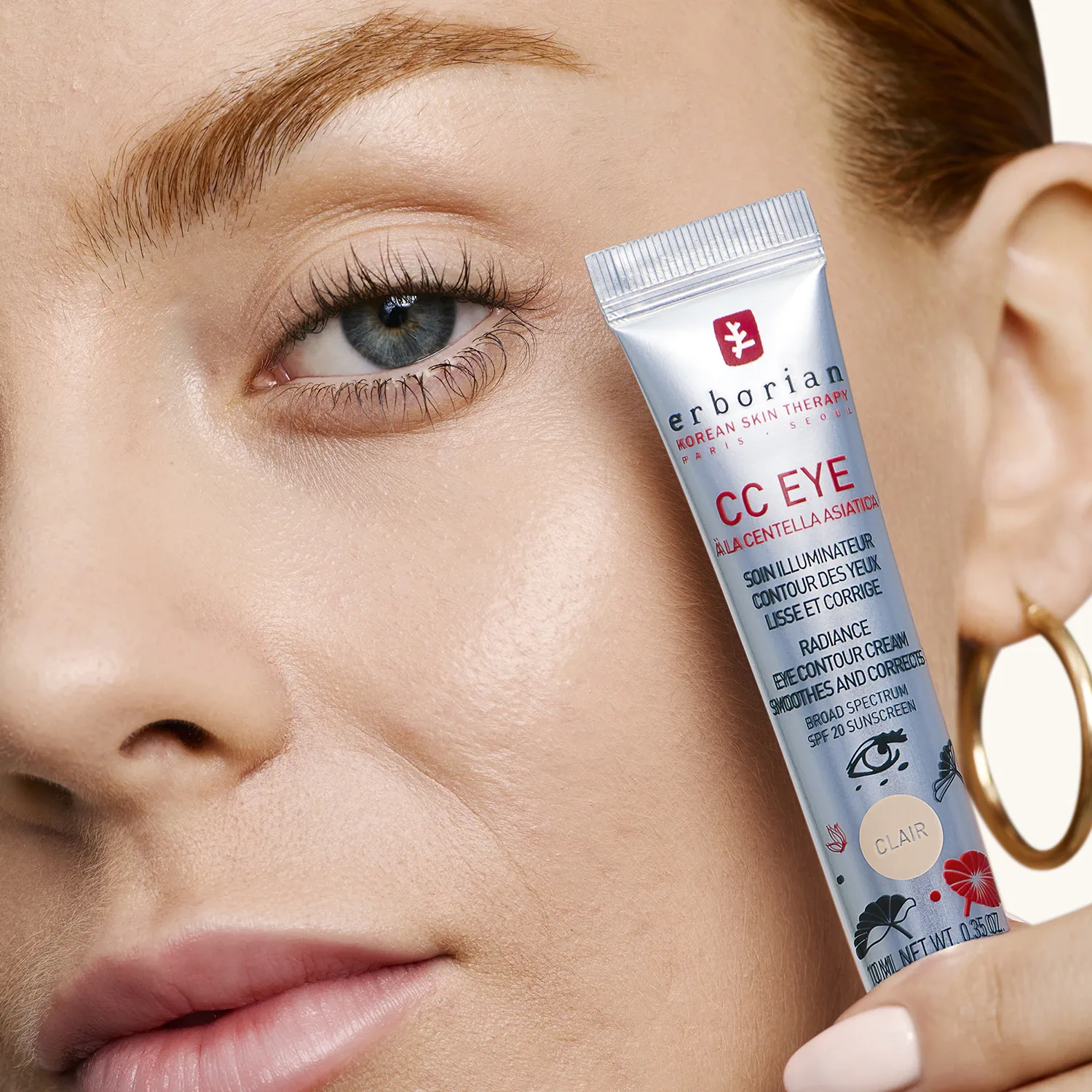 cc eye with centella asiatica - aydınlatıcı krem