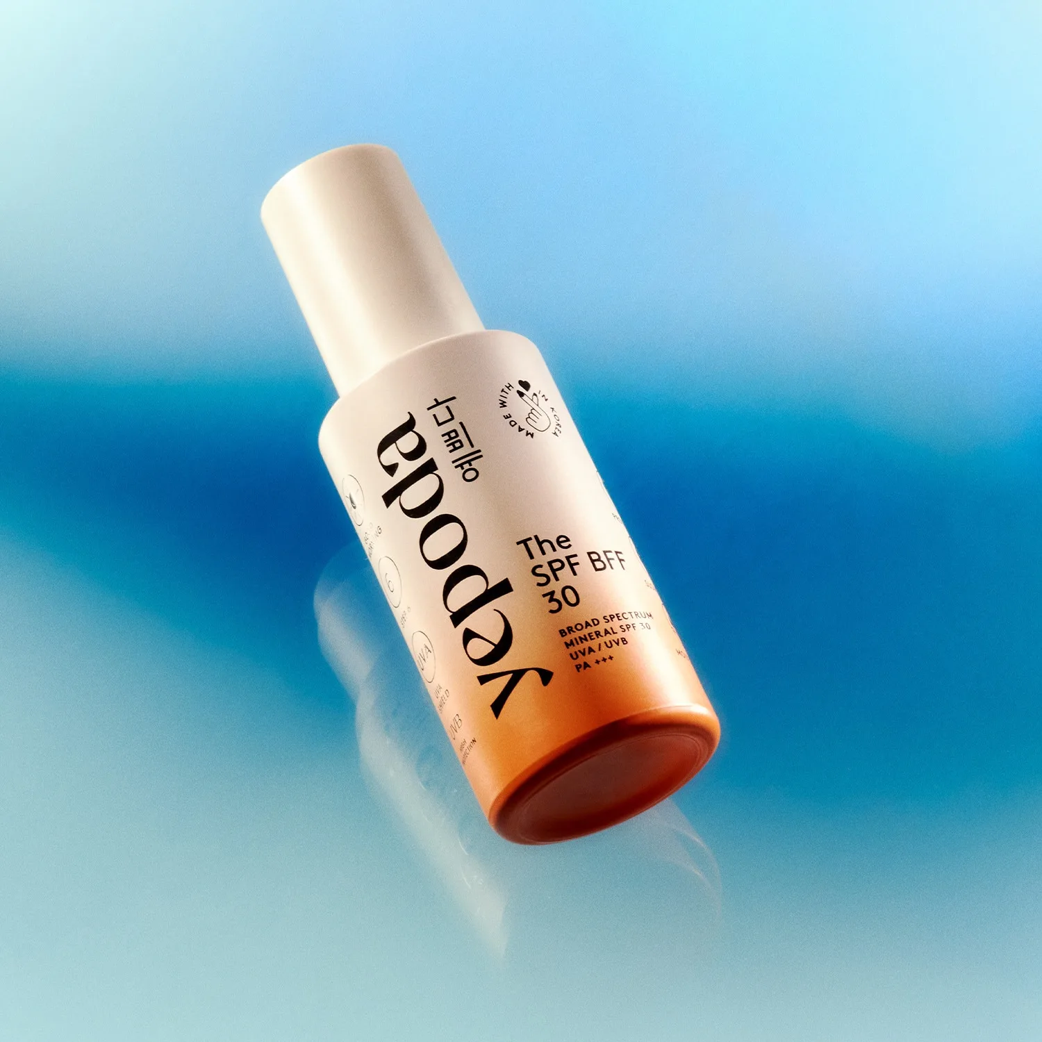 the spf bff 30 – renkli geniş spektrumlu mineral güneş kremi spf 30 pa+++