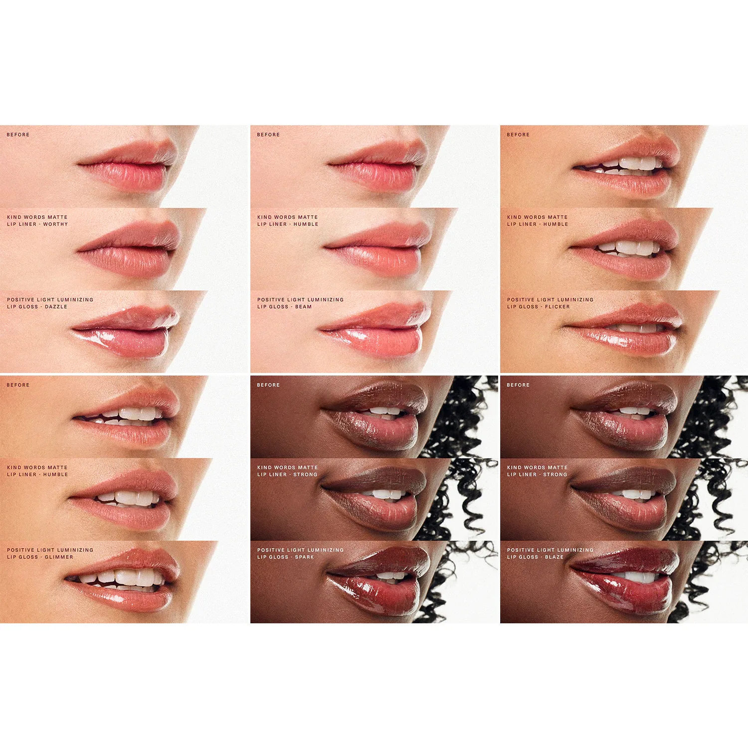 positive light luminizing lip gloss - aydınlatıcı dudak parlatıcısı
