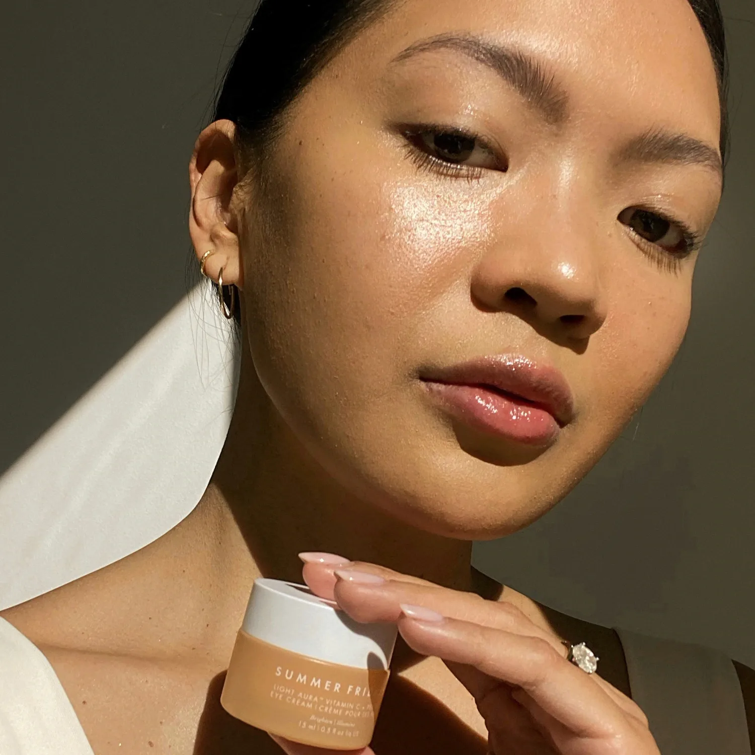 light aura vitamin c + peptide - göz kremi