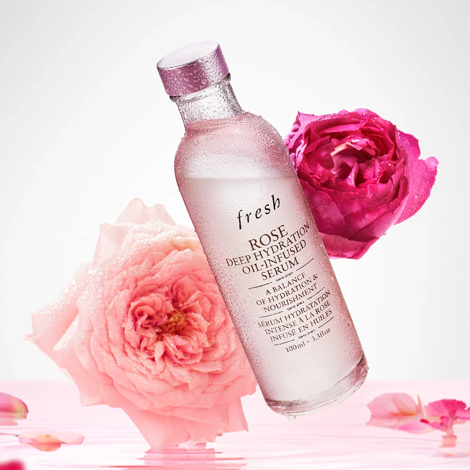 rose oil serum - gül özlü yüz nemlendirici bakım yağı serumu