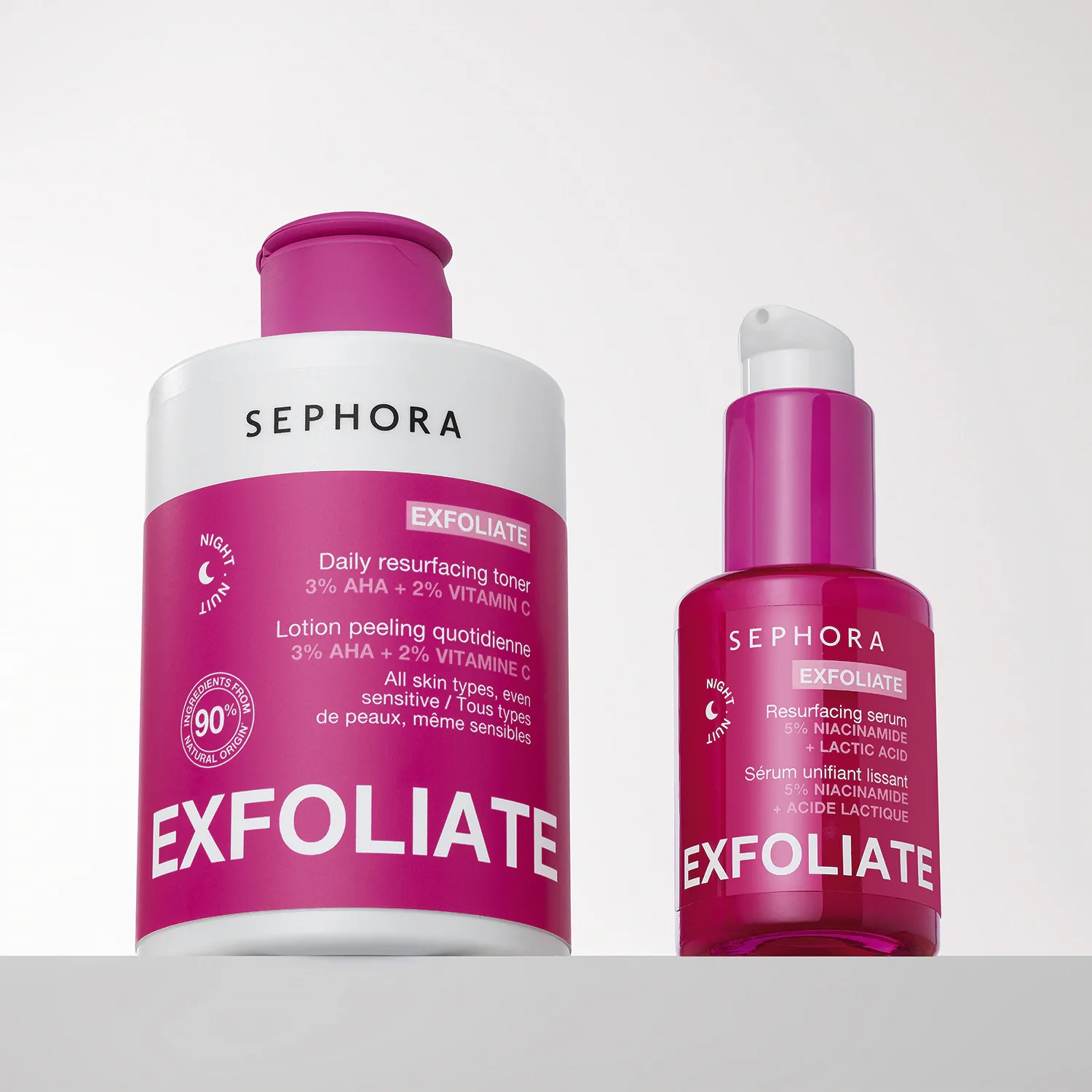 exfoliate - %3 aha + %2 c vitamini içeren günlük peeling losyonu