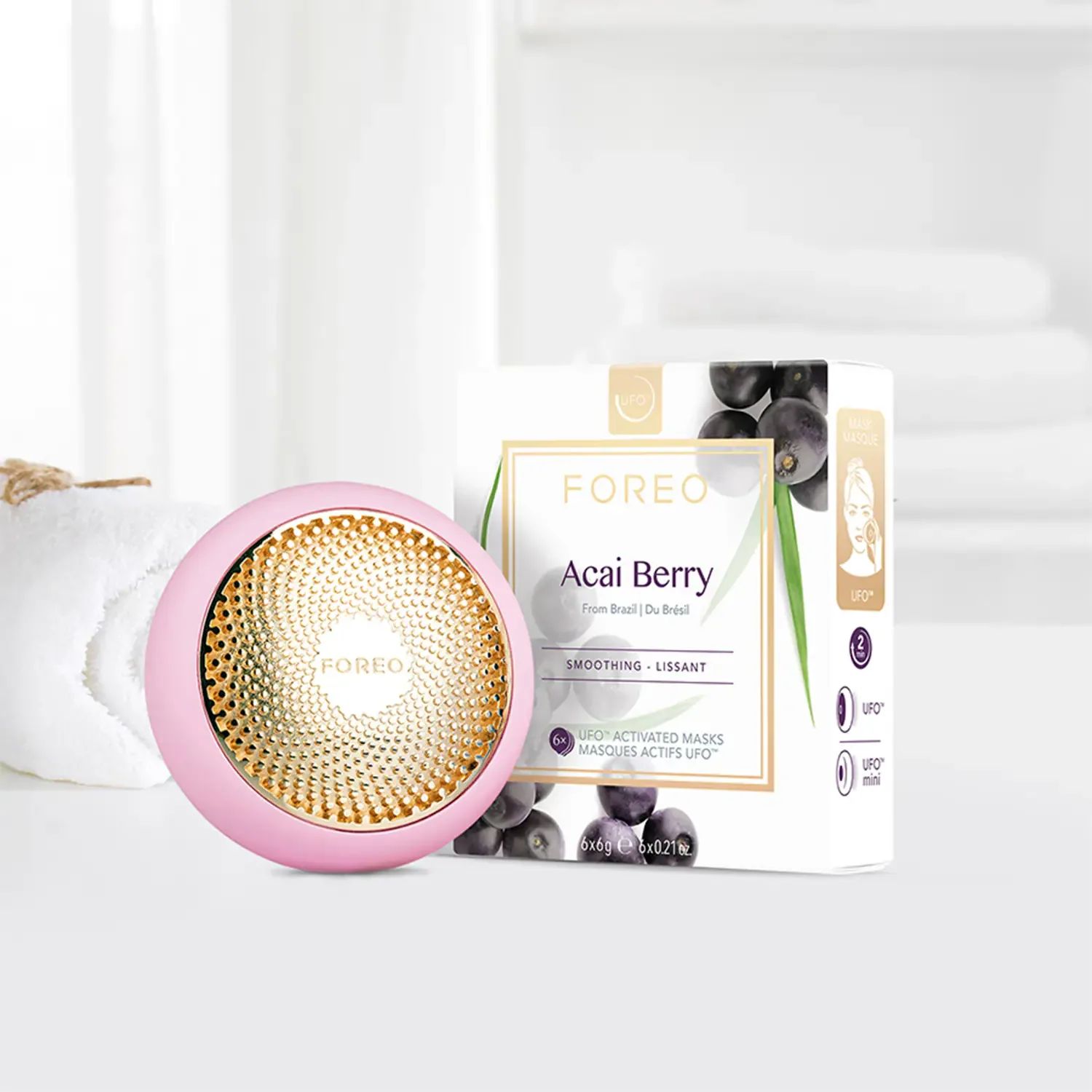 ufo™ mask acai berry - pürüzsüzleştirici 6'lı aktif maske